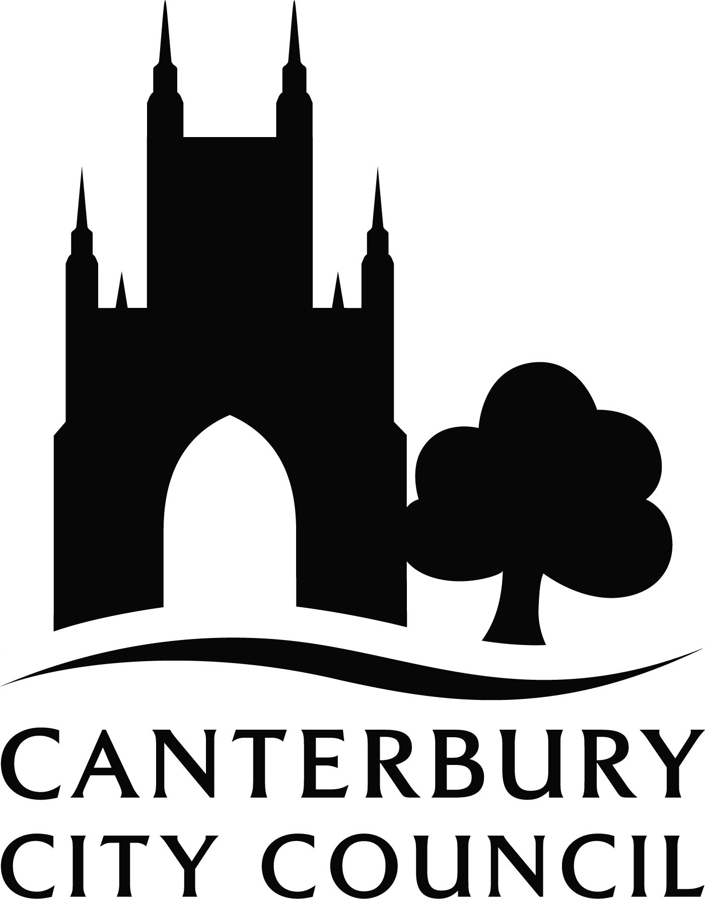 Canterbury-City-Council-2-black-Logo-Vector