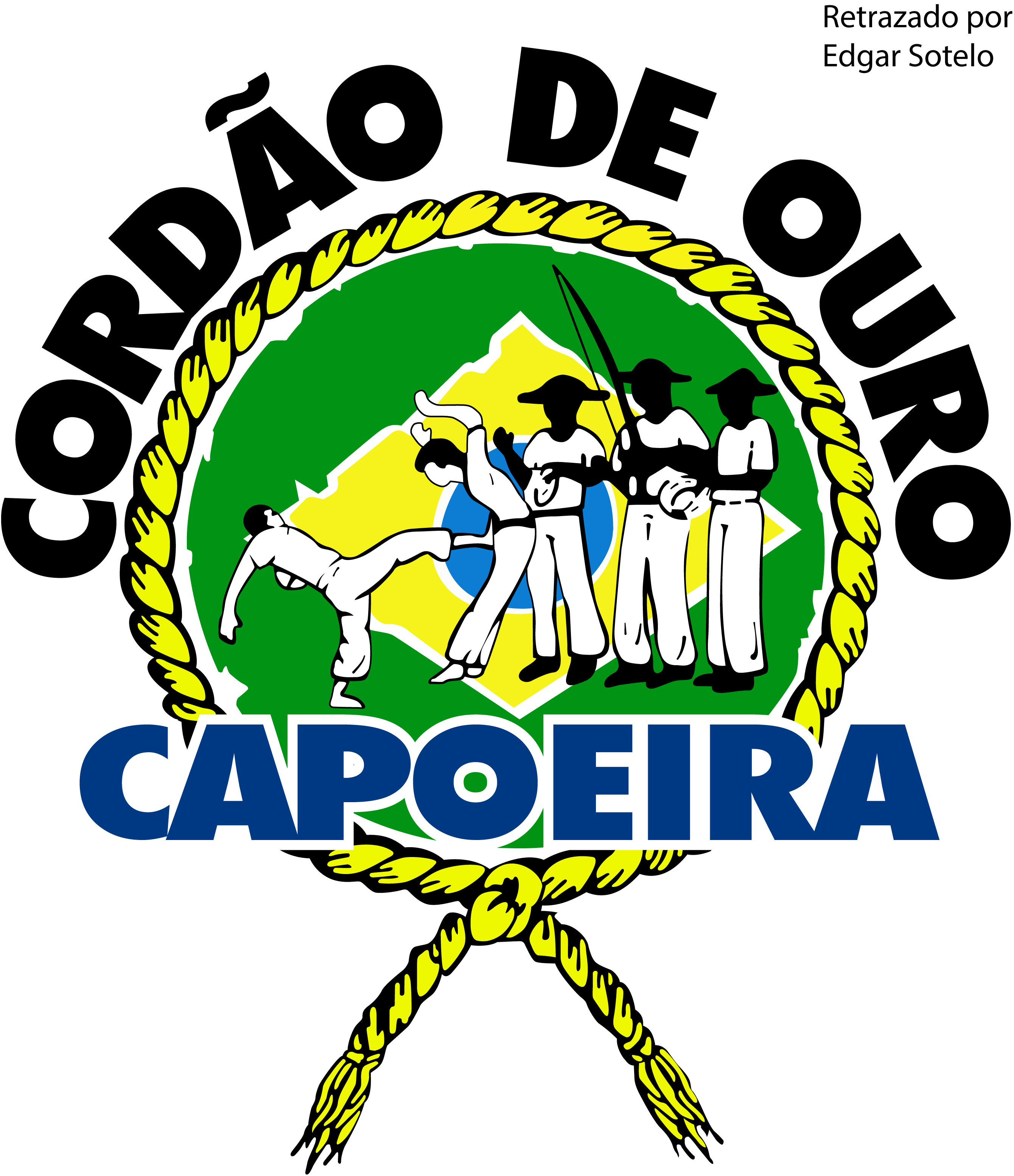 Capoeira-Cordão-de-Ouro-Logo-Vector