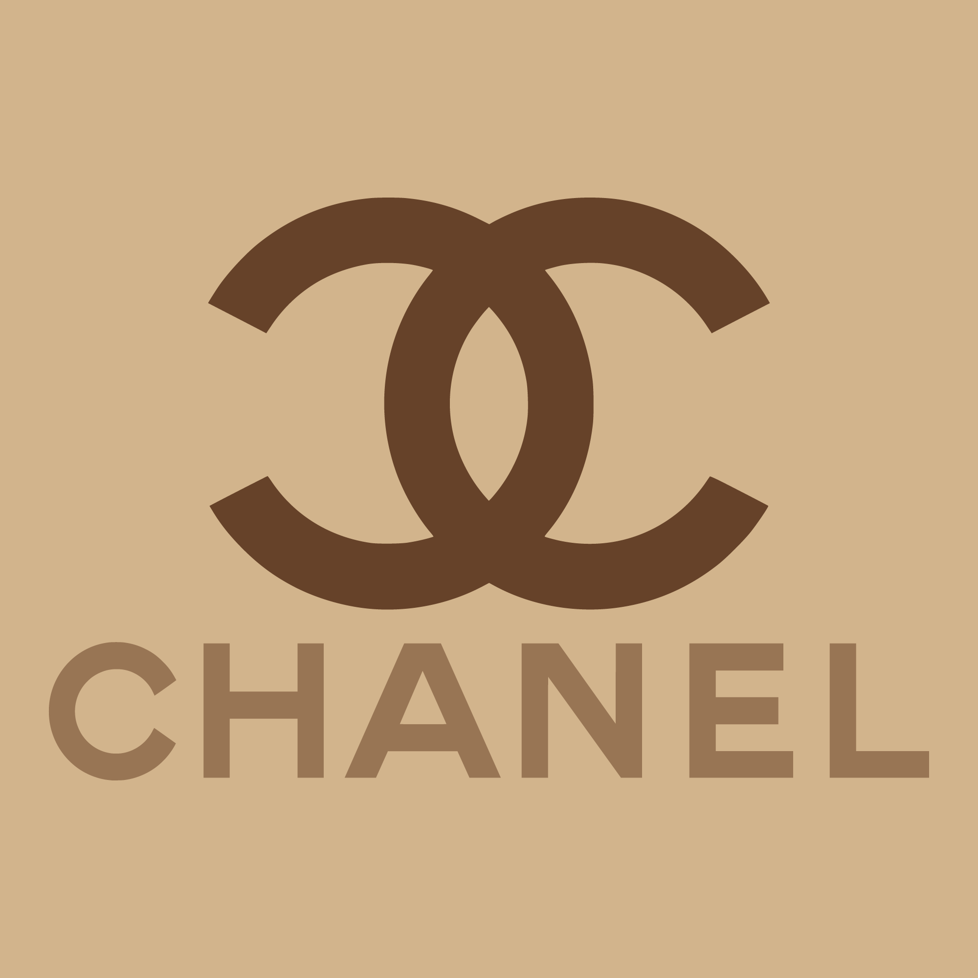Chanel-Aesthetic-Brown-Logo-Vector