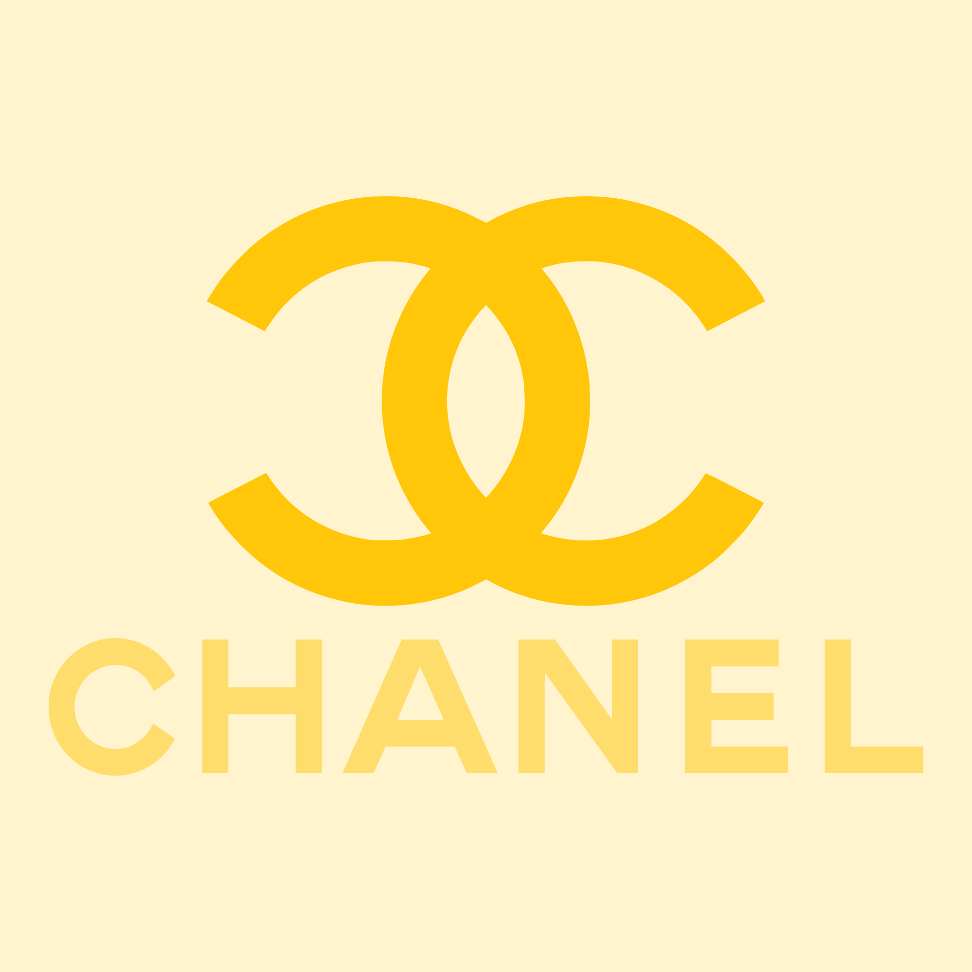Chanel-Aesthetic-Yellow-Logo-Vector
