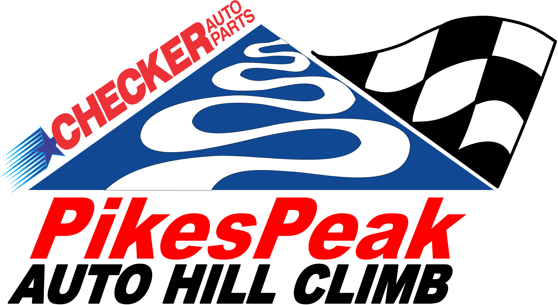 Checker-Auto-Parts-Pikes-Peak-1988-Logo-Vector