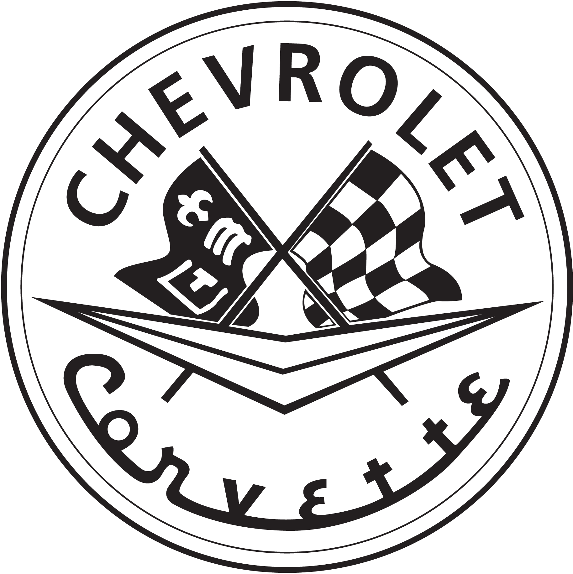 Chevrolet-Corvette-Logo-Vector