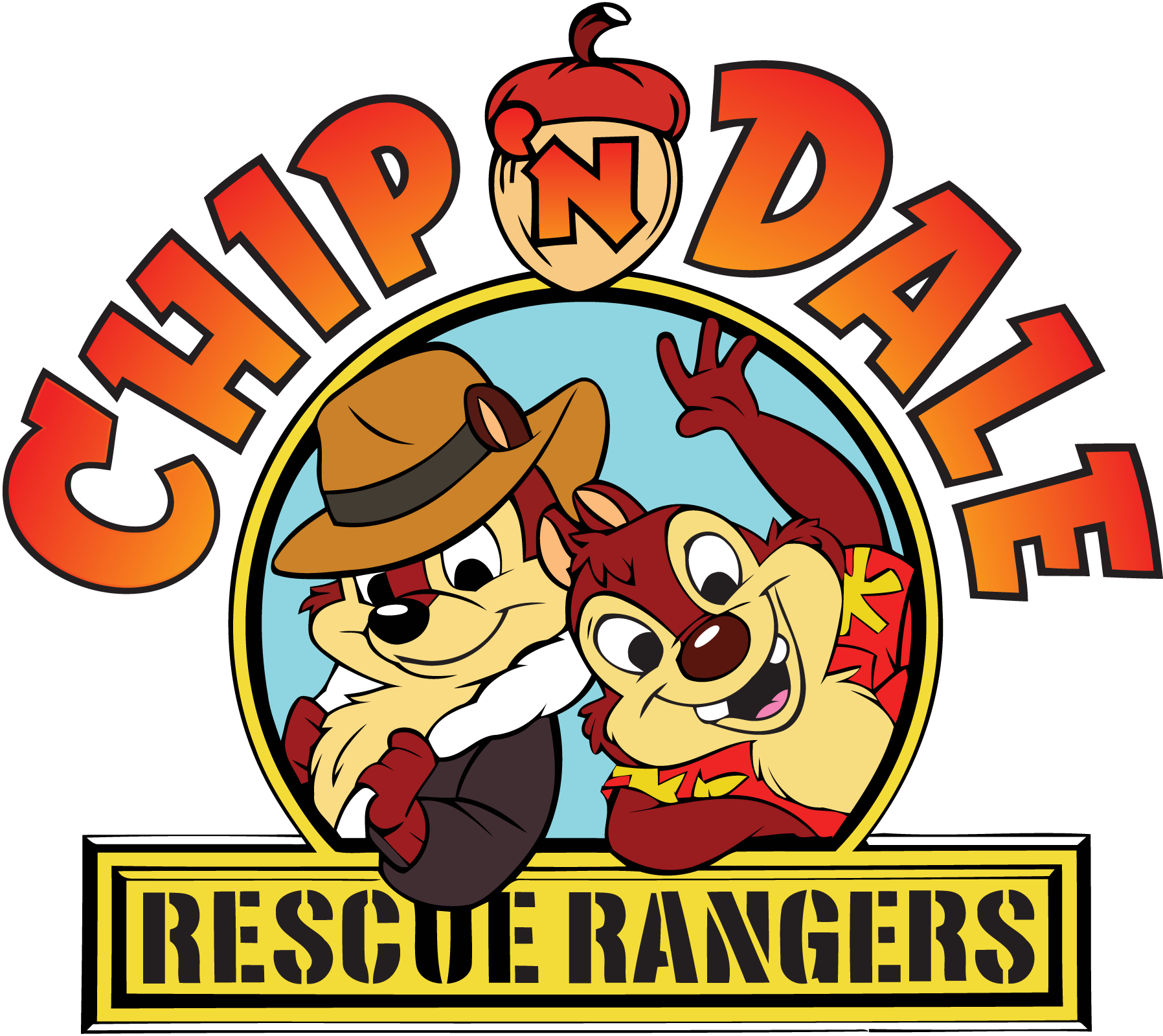 Chip-'n-Dale-Rescue-Rangers-Logo-Vector