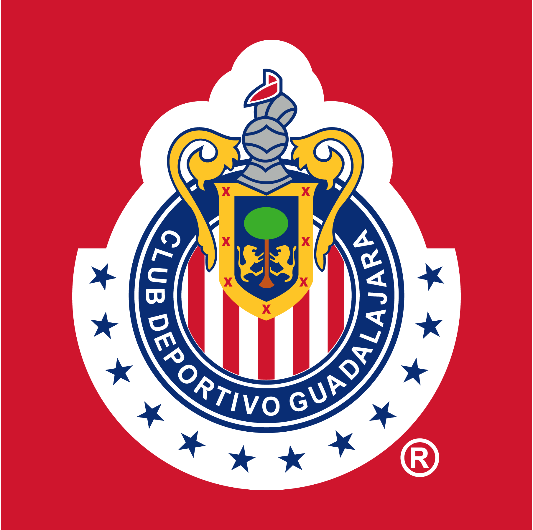 Chivas-Rayadas-del-Guadalajara-(campeón-2017)-Logo-Vector