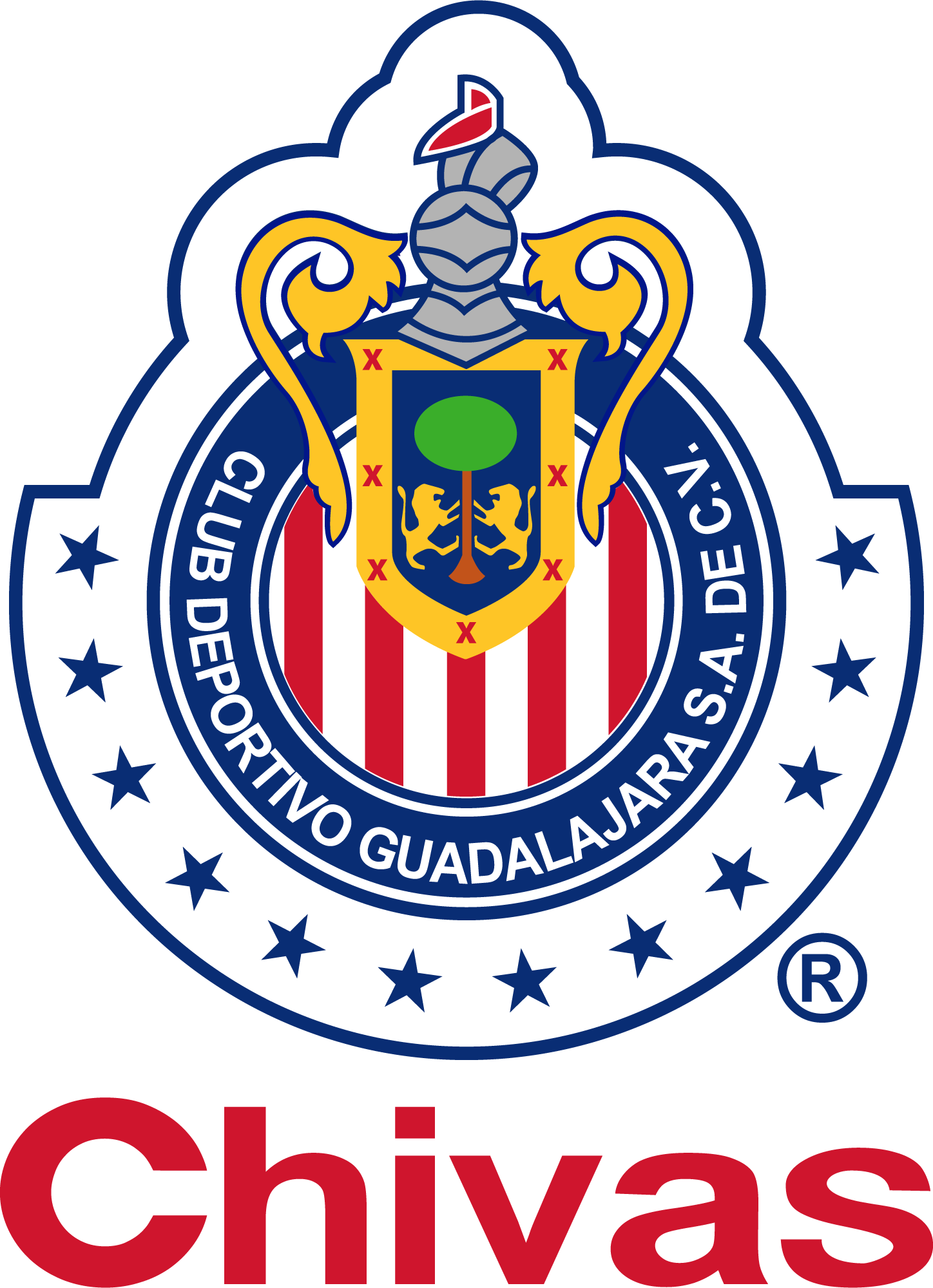 Chivas-Rayadas-del-Guadalajara-Logo-Vector