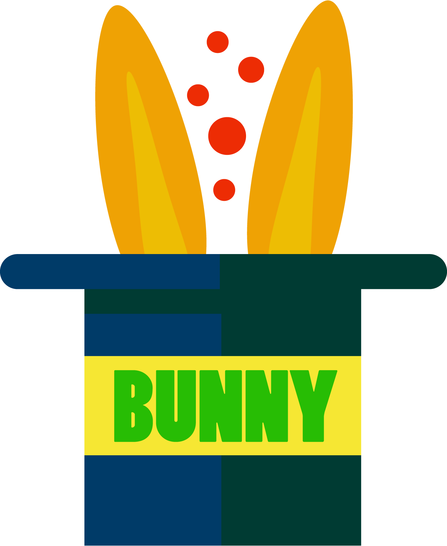 Circus-Rabbit-Bunny-Logo-Vector