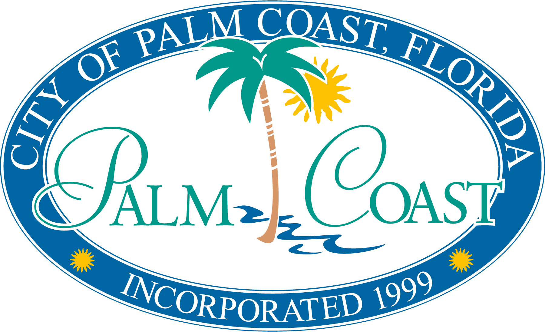 City-Of-Palm-Coast,-Florida-Logo-Vector