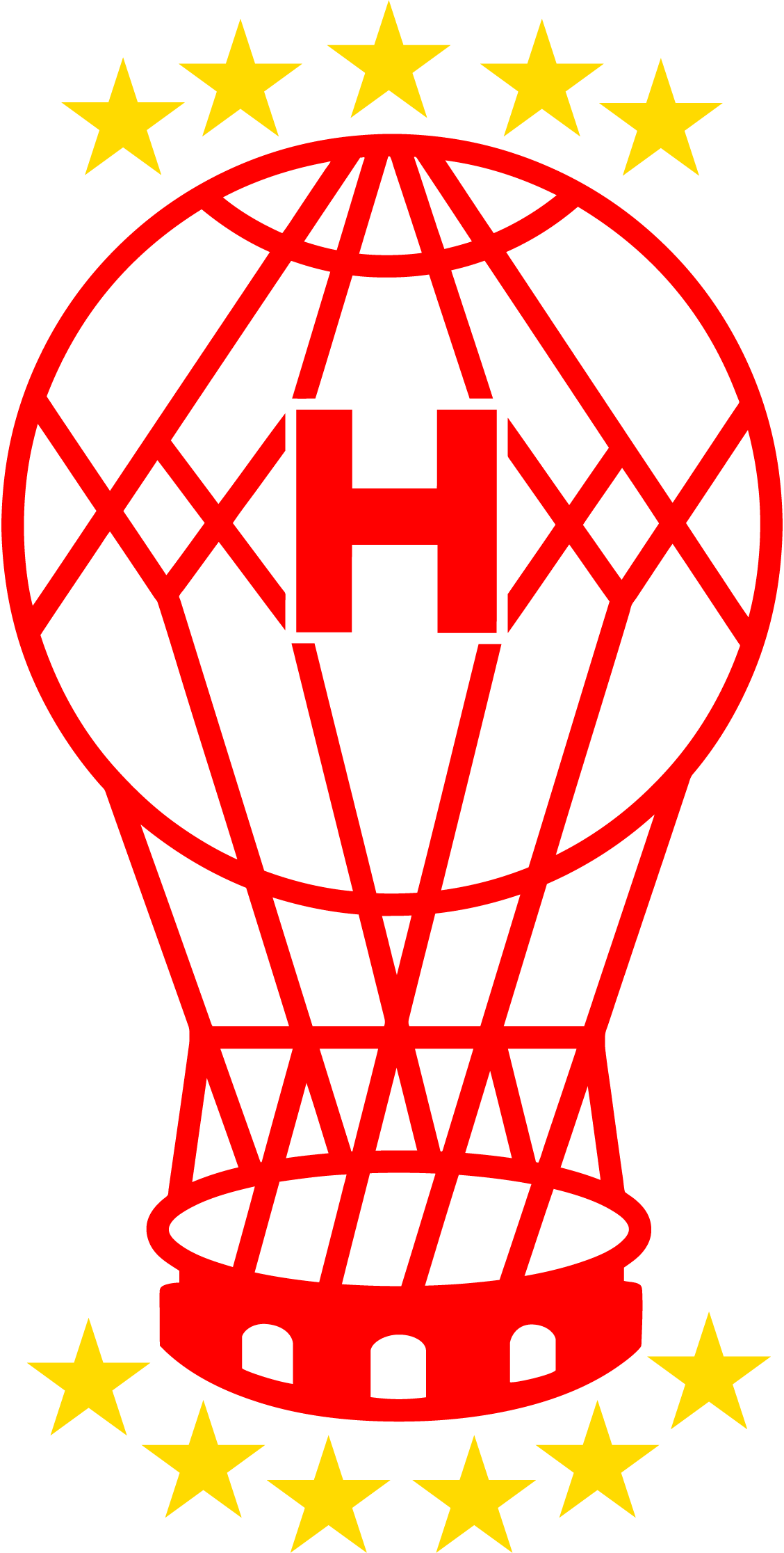 Club-Atletico-Huracan---Estrellas-Logo-Vector