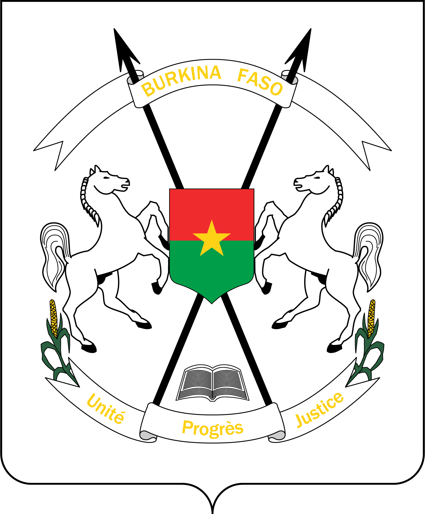 Coat-Of-Arms-Of-Burkina-Faso-Logo-Vector
