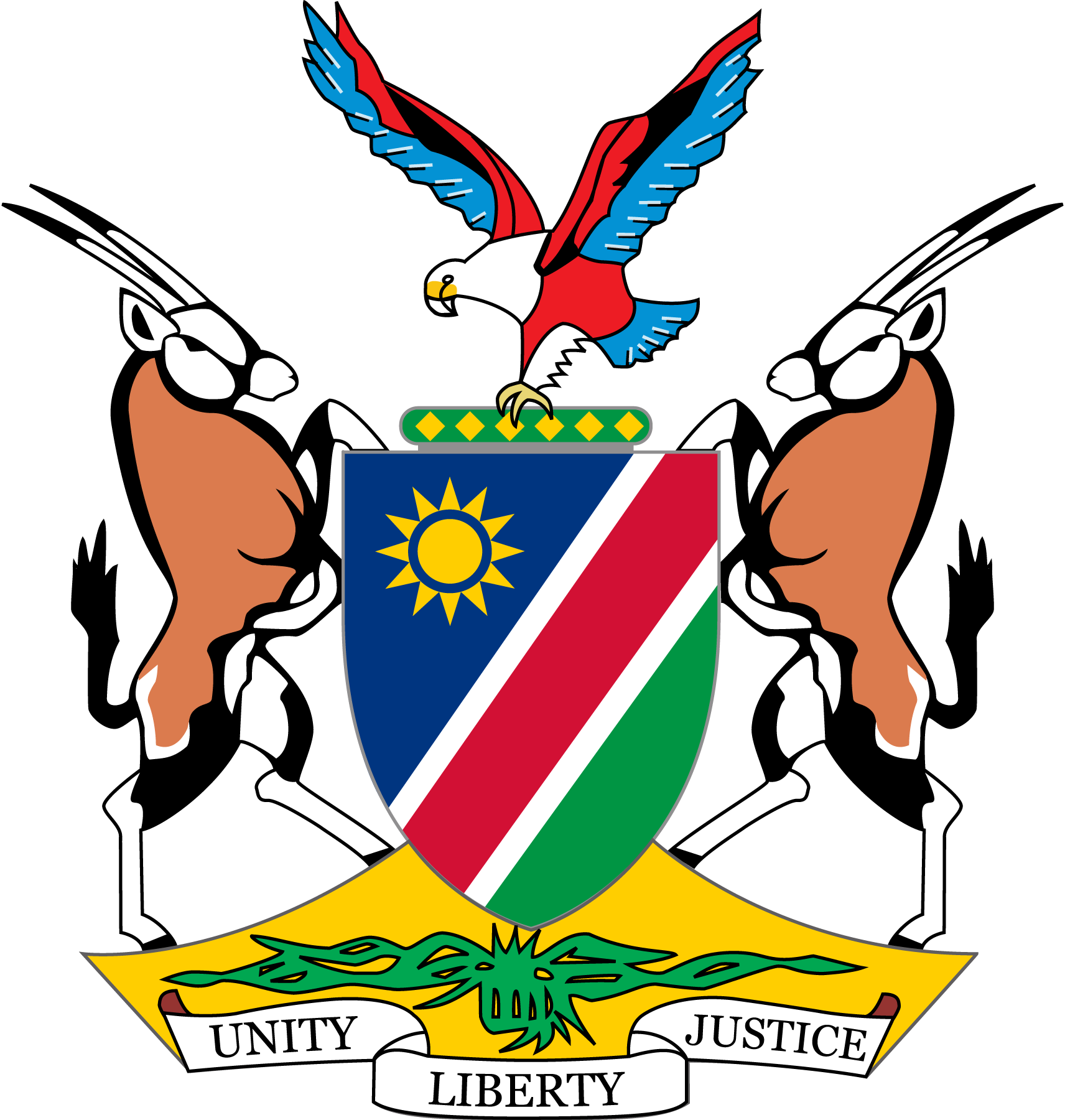 Coat-Of-Arms-Of-Namibia-Logo-Vector