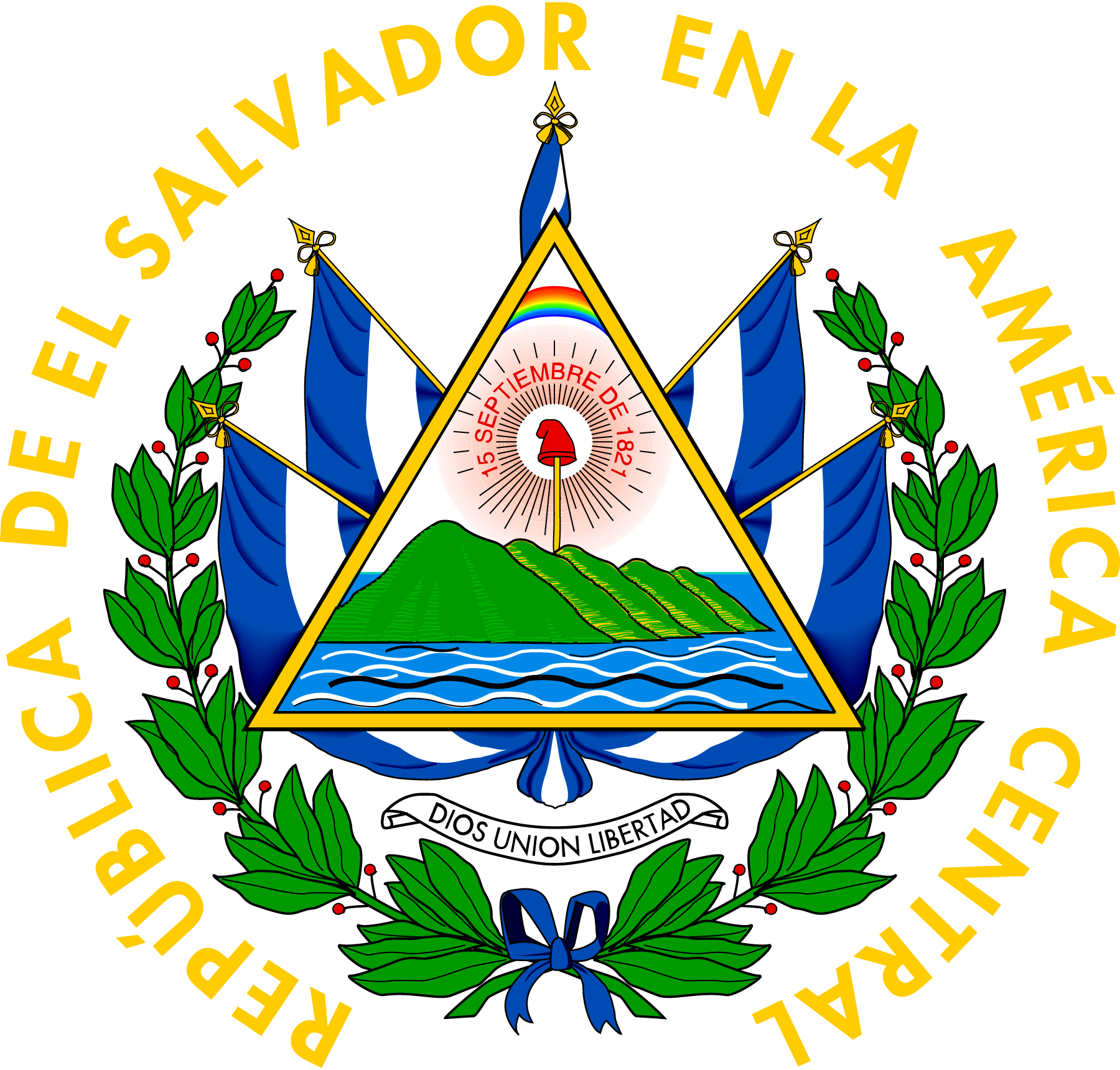 Coats-Of-Arms-Of-El-Salvador-Logo-Vector