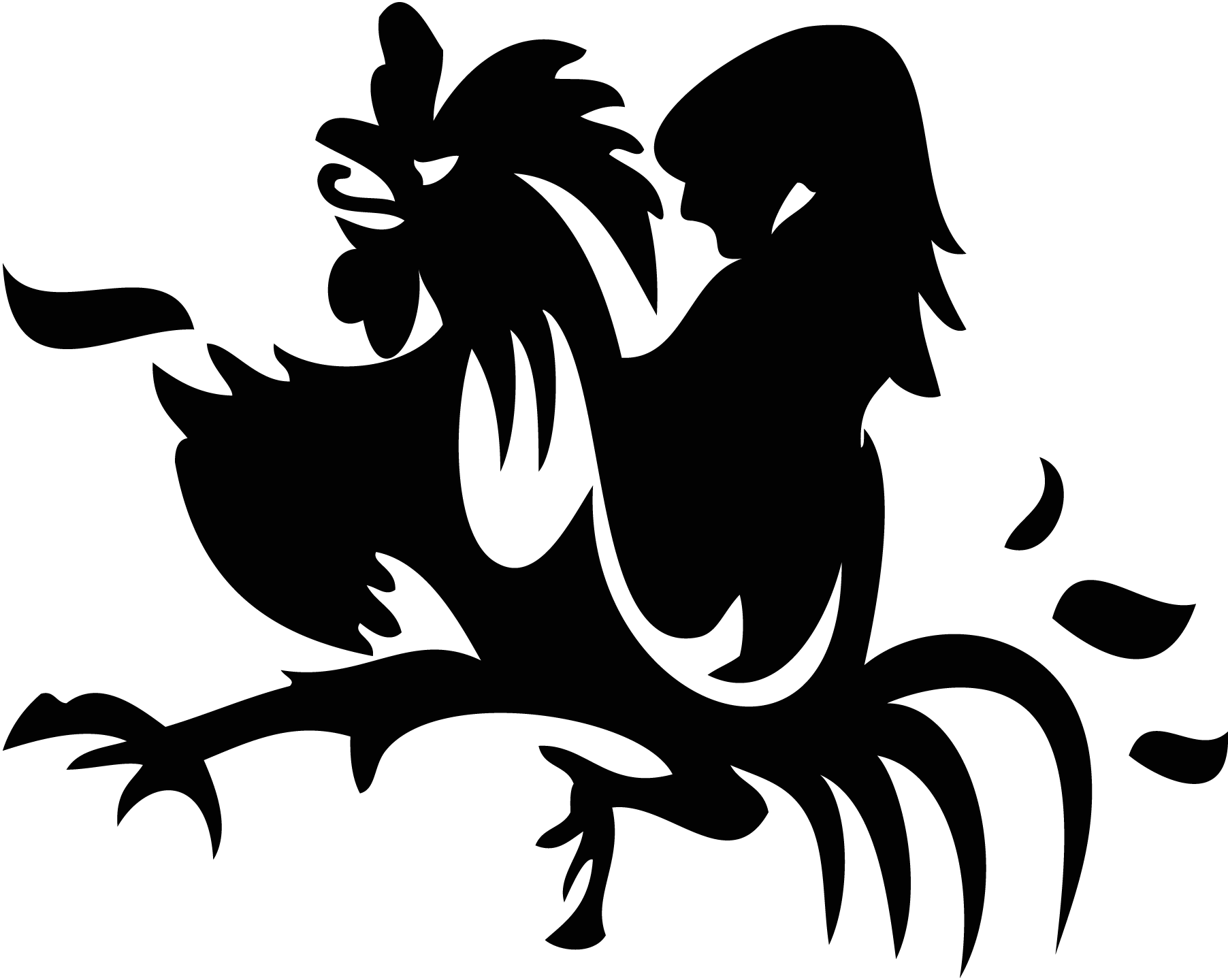 Cock-Puncher-black-Logo-Vector