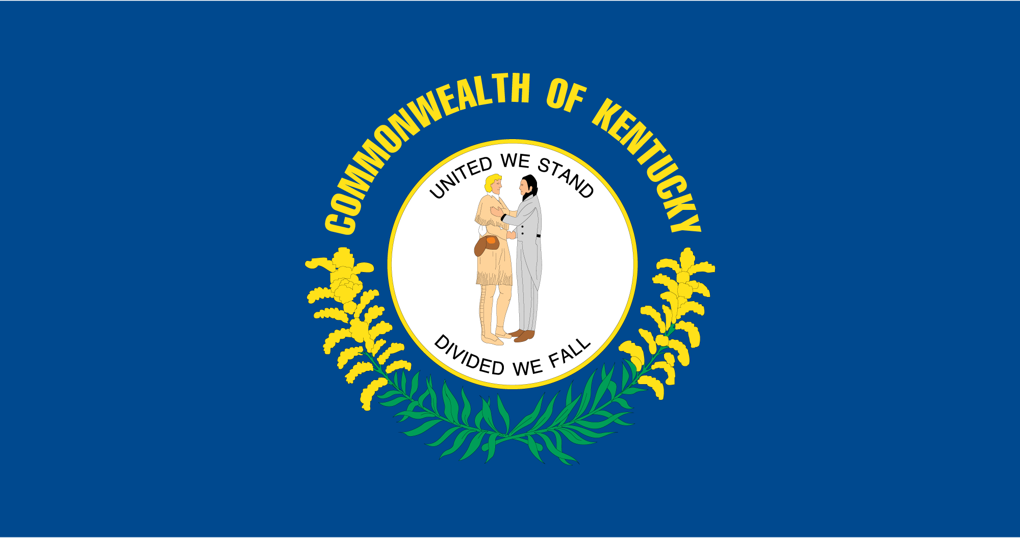 Commonwealth-of-Kentucky-Flag-Logo-Vector