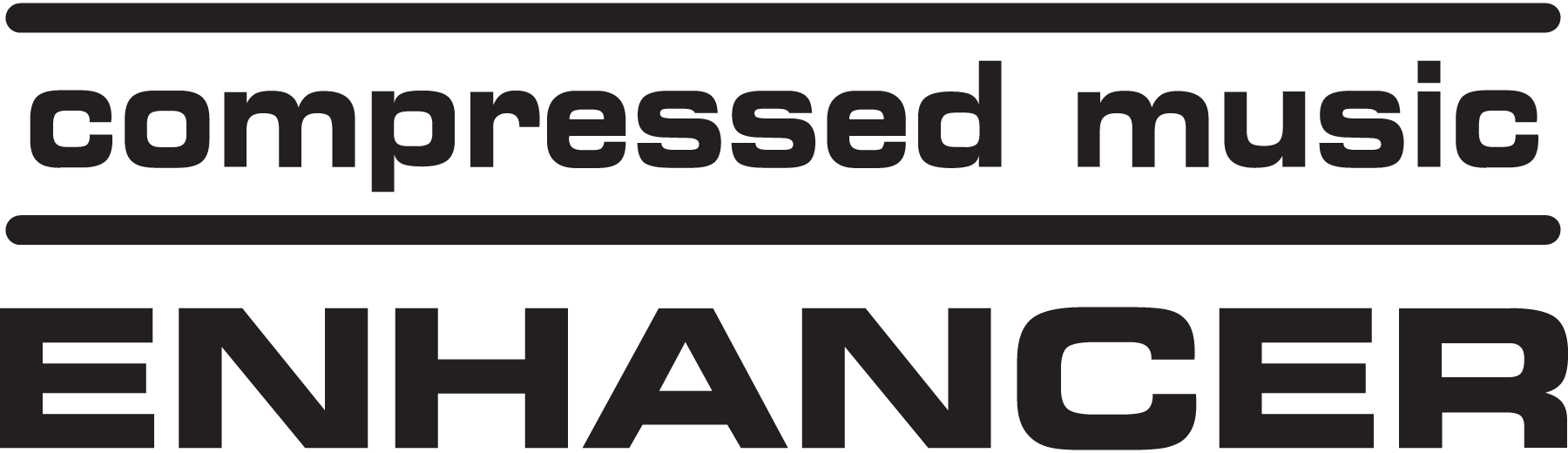 Compressed-Music-Enhancer-Logo-Vector