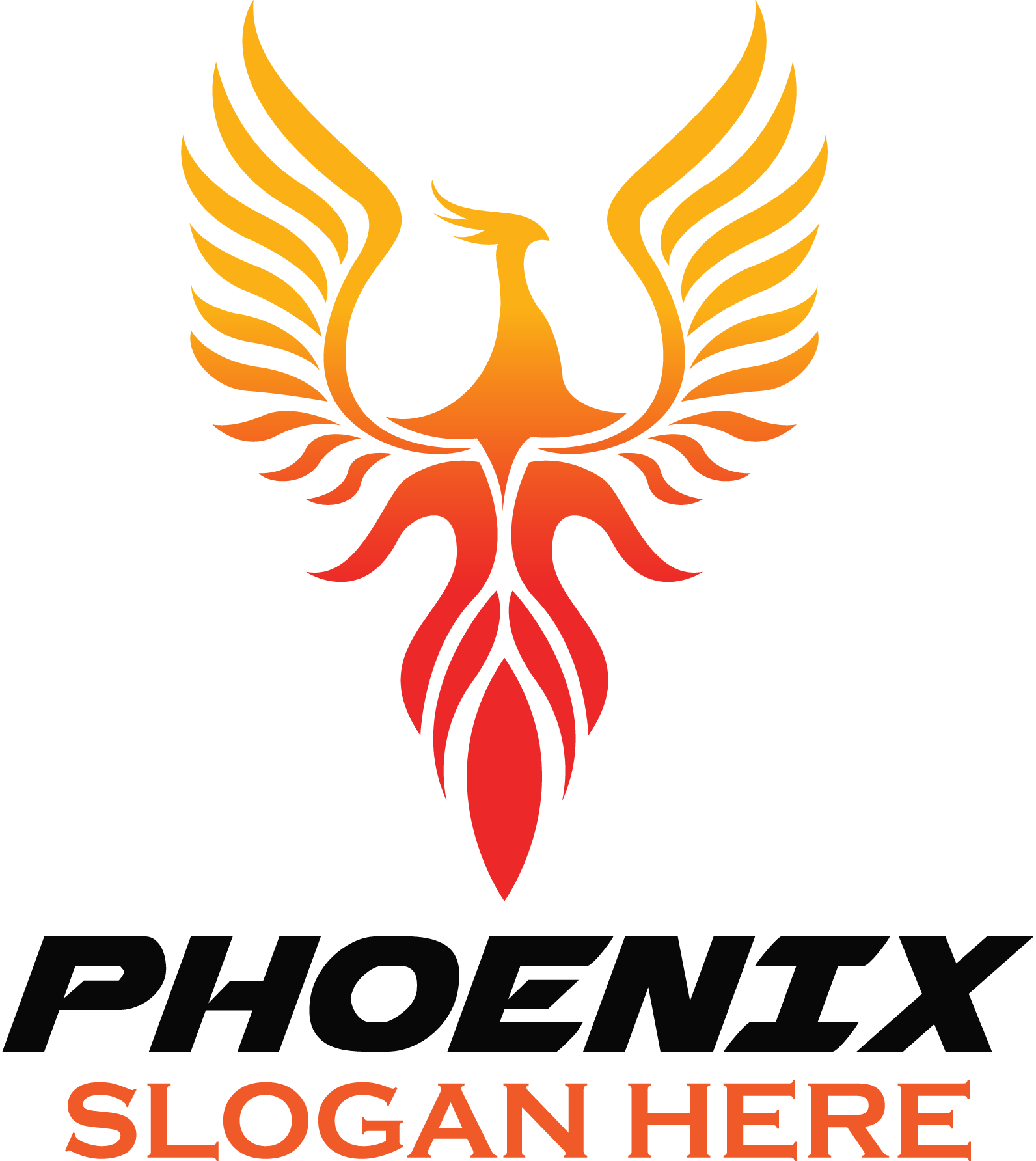Creative-phoenix-Logo-Vector