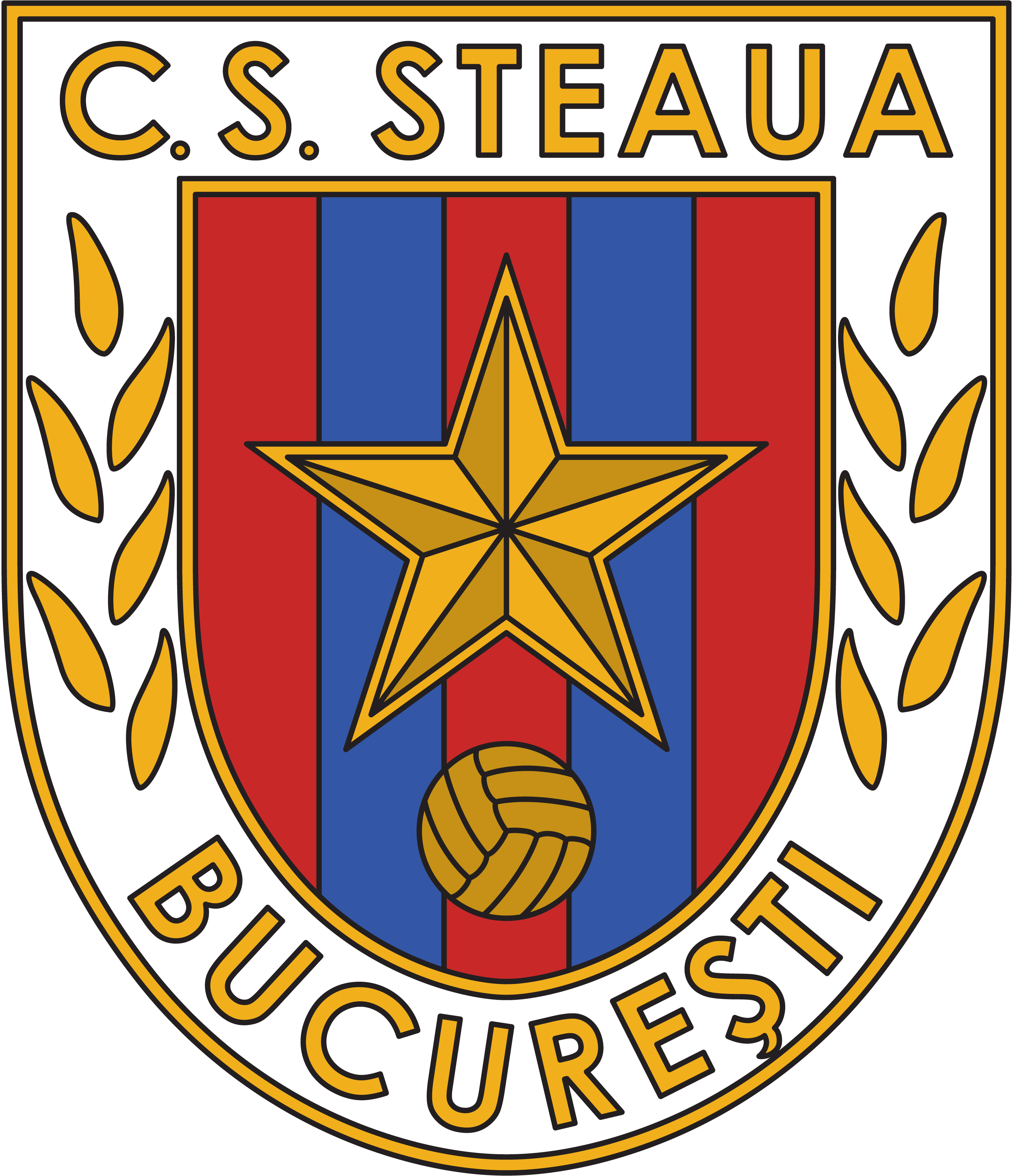 Cs-Steaua-Bucuresti-60'S-Early-70'S-Logo-Vector