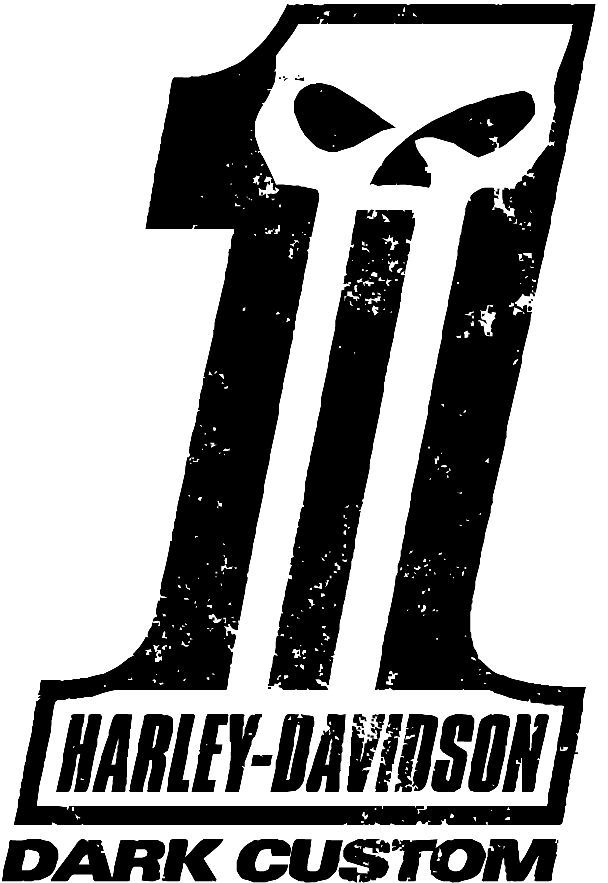 Dark-Custom-Harley-Davidson-Logo-Vector