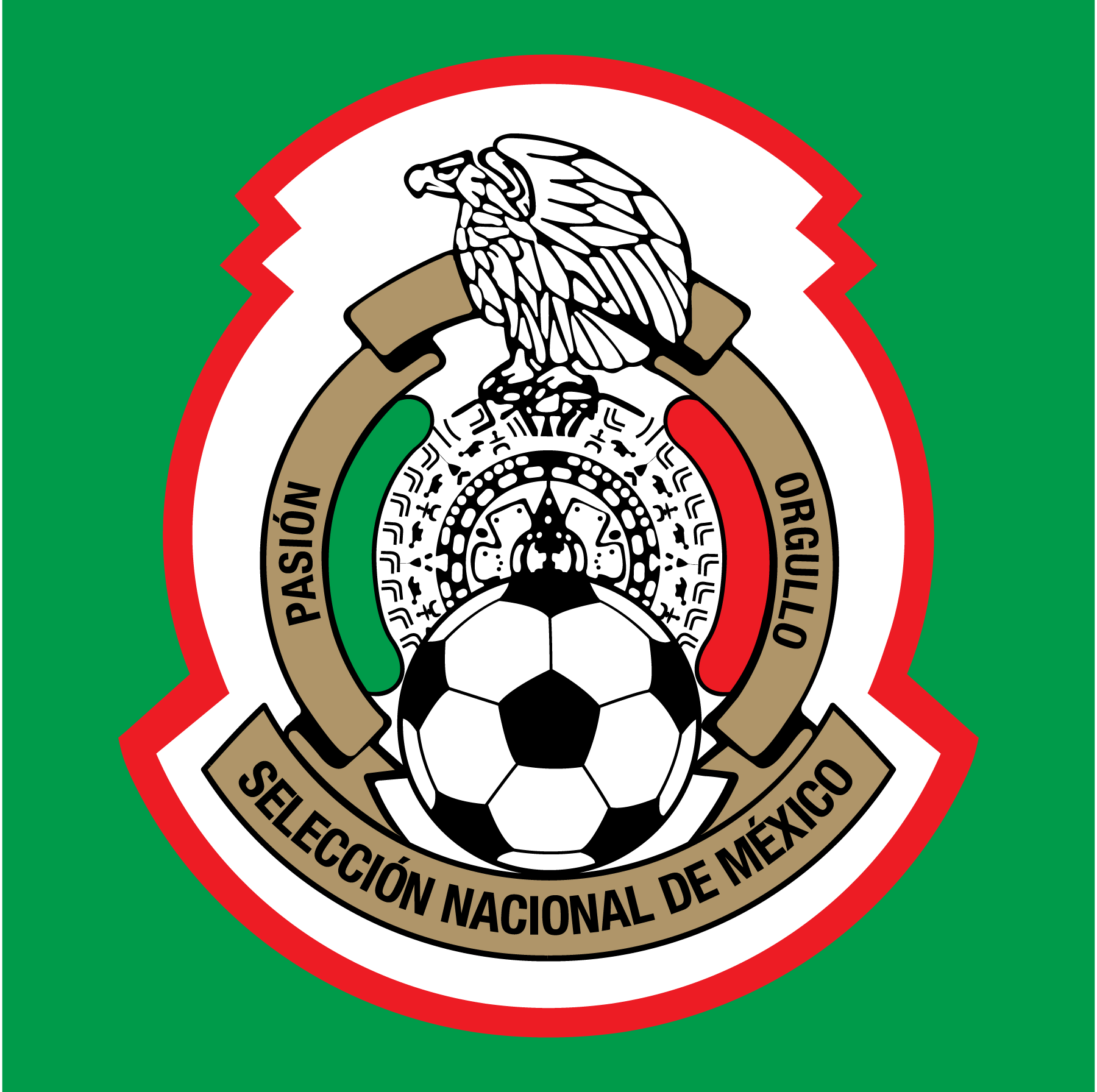 De-Seleccion-Mexicana-Logo-Vector