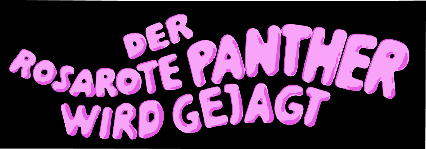 Der-rosarote-panther-wird-gejagt-Logo-Vector