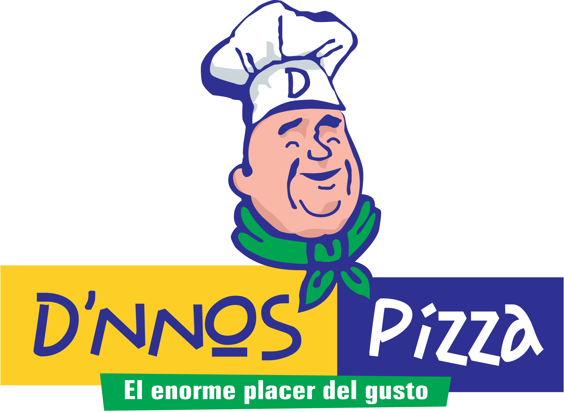 Dinnos-Pizza-Logo-Vector