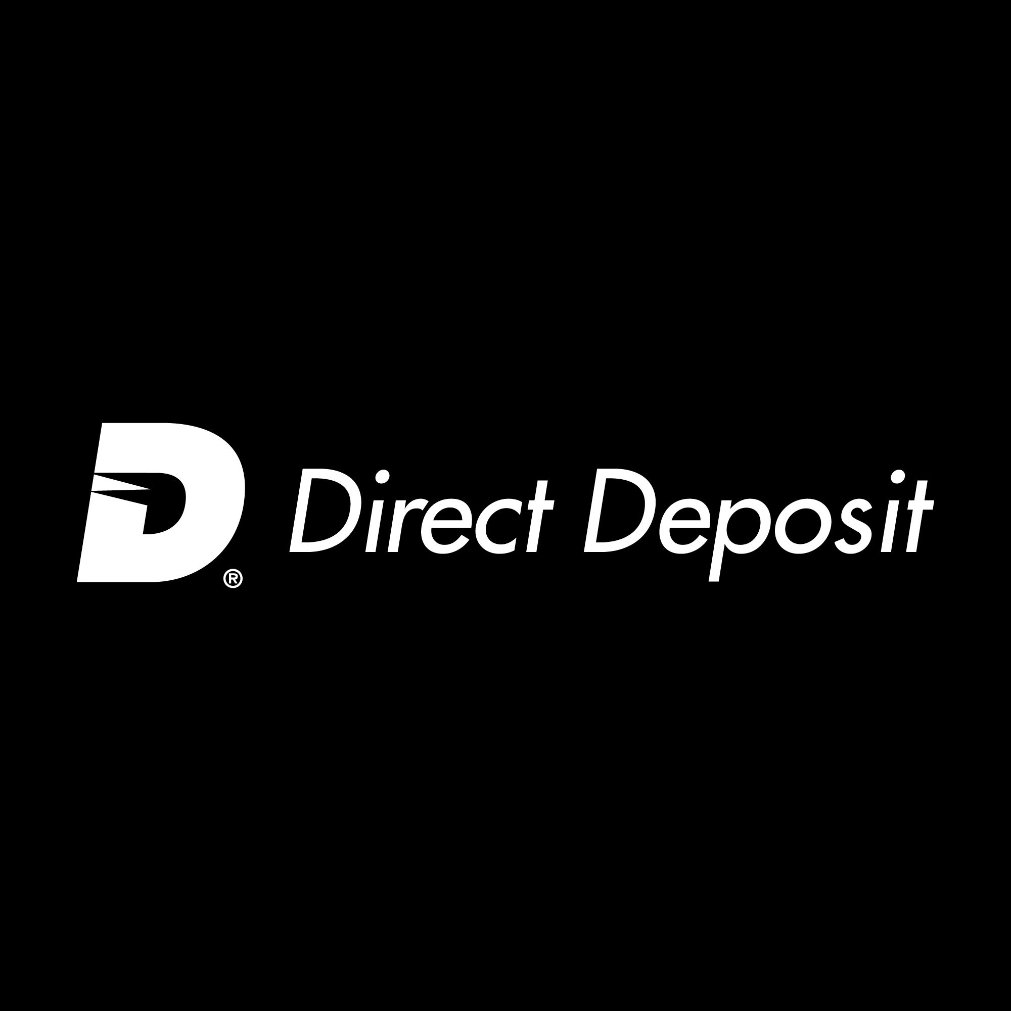 Direct-Deposit-white-Logo-Vector