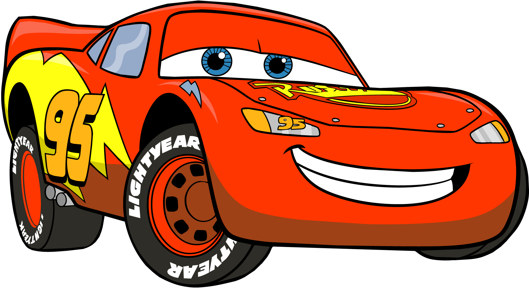Disney's-Cars-Lightning-McQueen-Logo-Vector