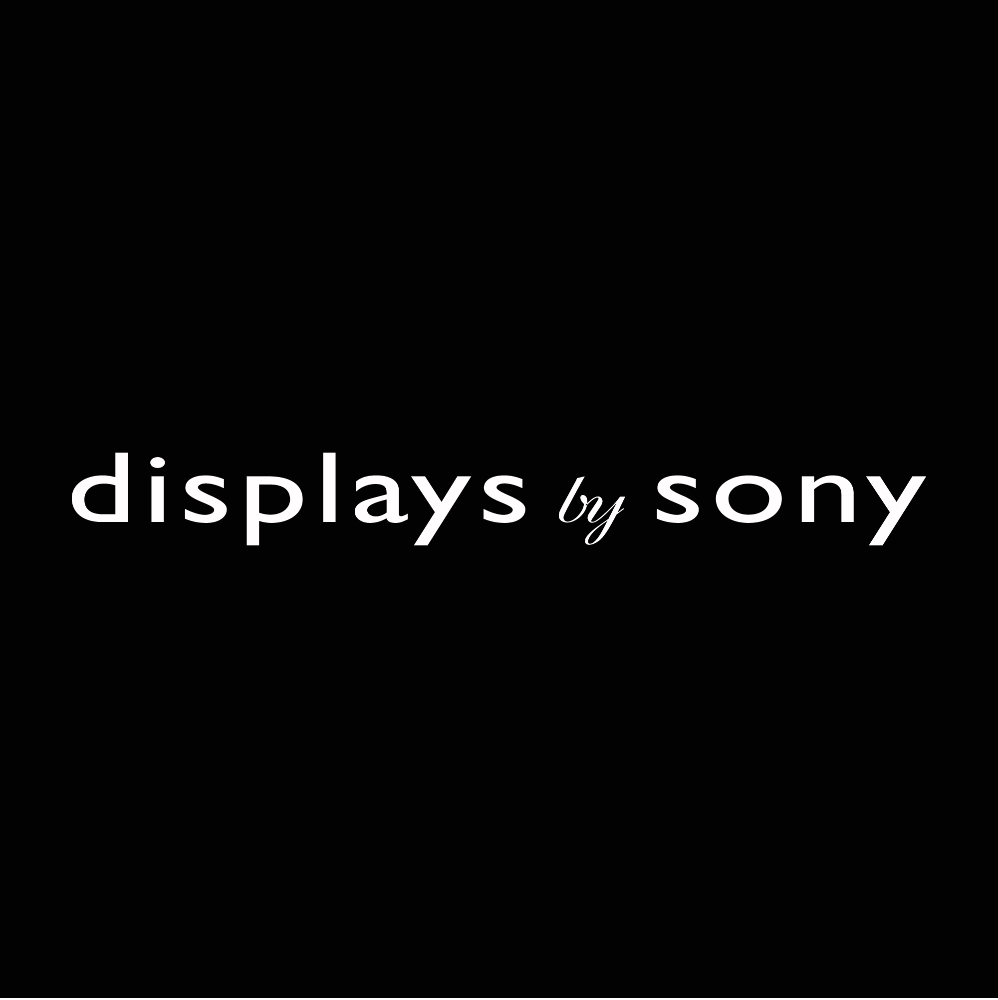 Display-by-Sony-white-Logo-Vector