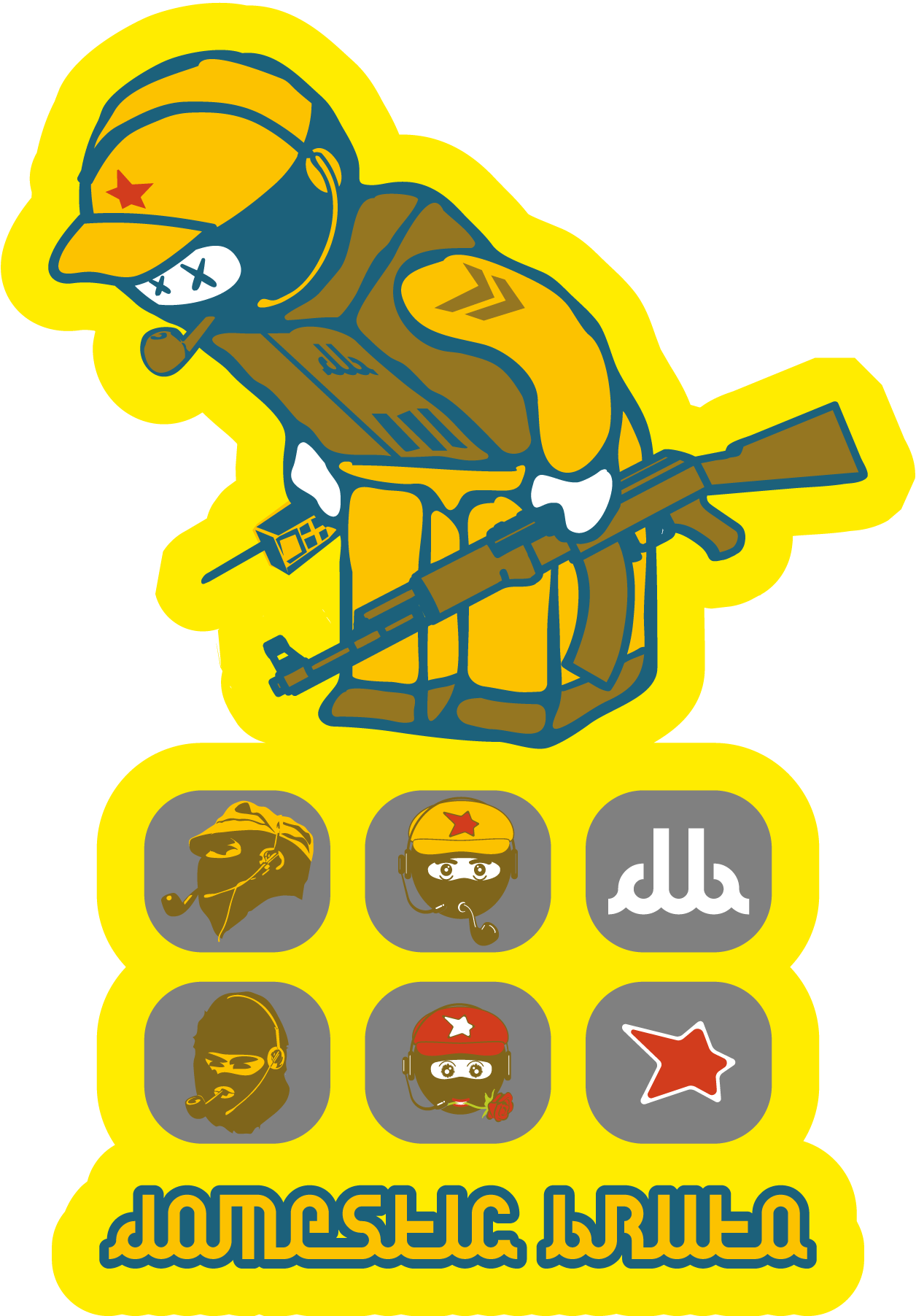 Domestic-Bruto-Logo-Vector