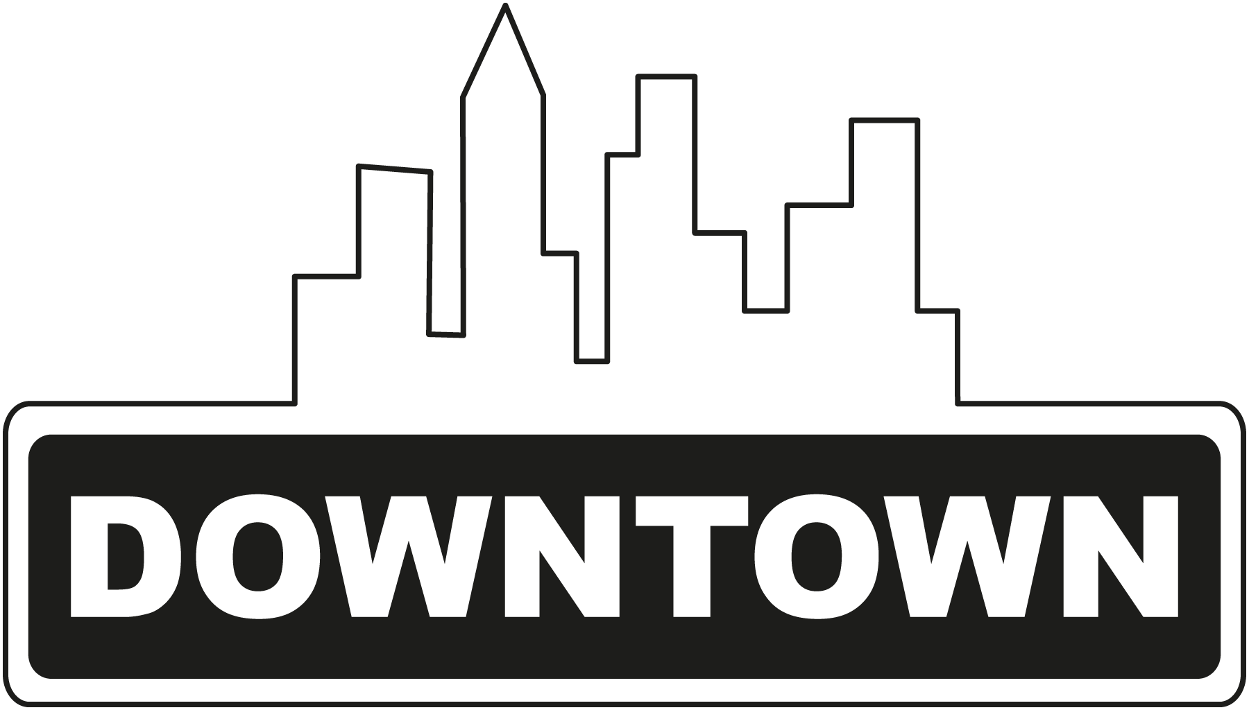 Downtown-Snack-Bar-Logo-Vector