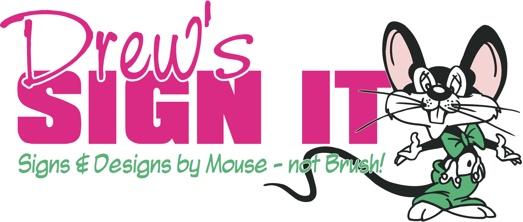Drew'S-Sign-It-Logo-Vector