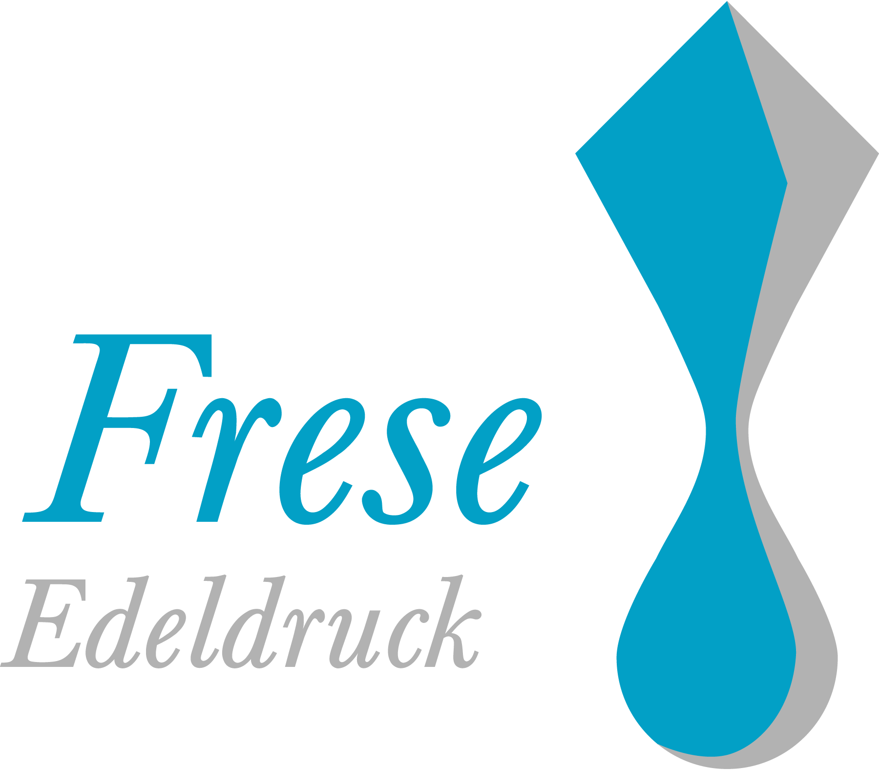 Druckerei-Frese-Edeldruck-Logo-Vector