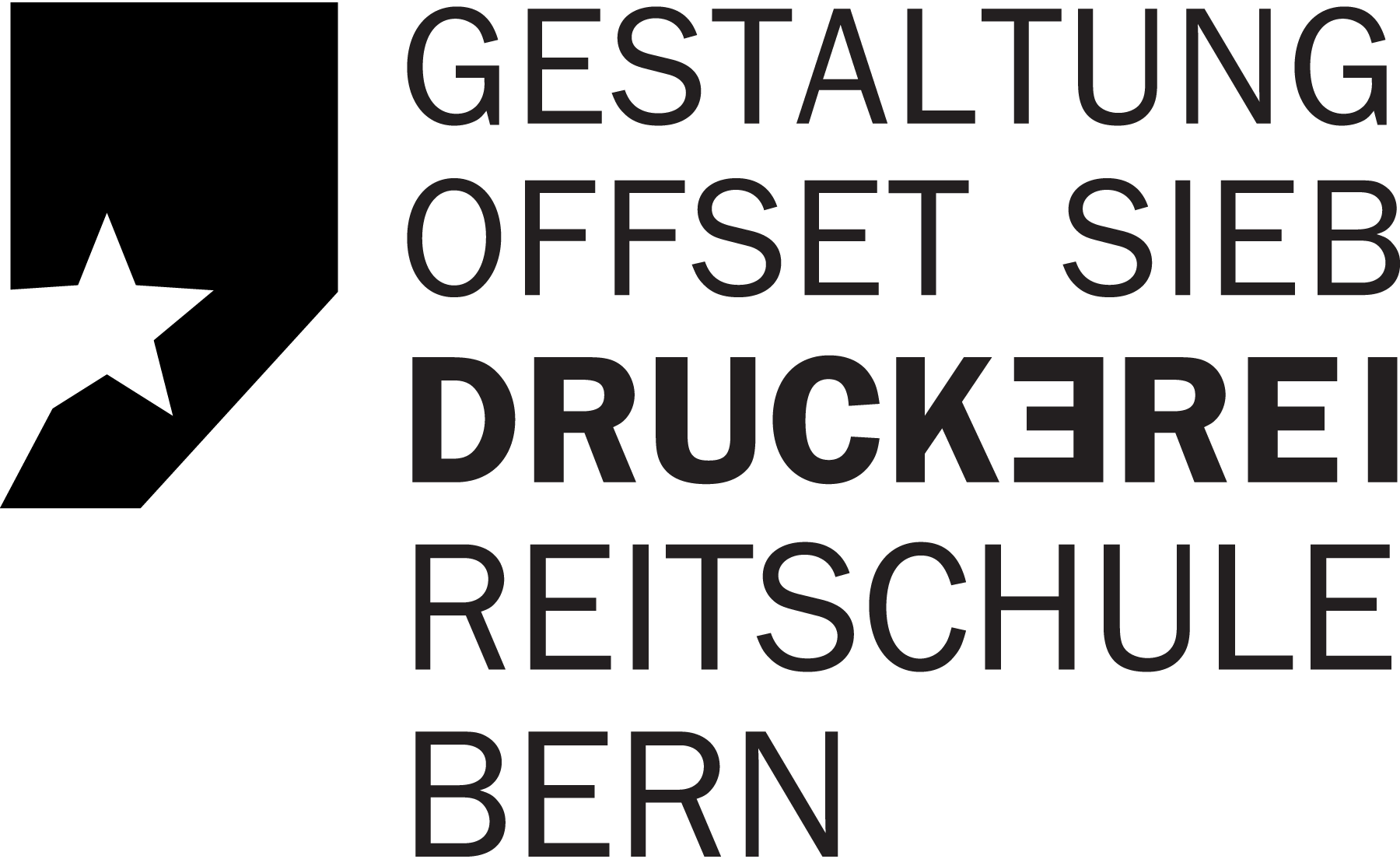 Druckerei-in-der-Reitschule-Logo-Vector