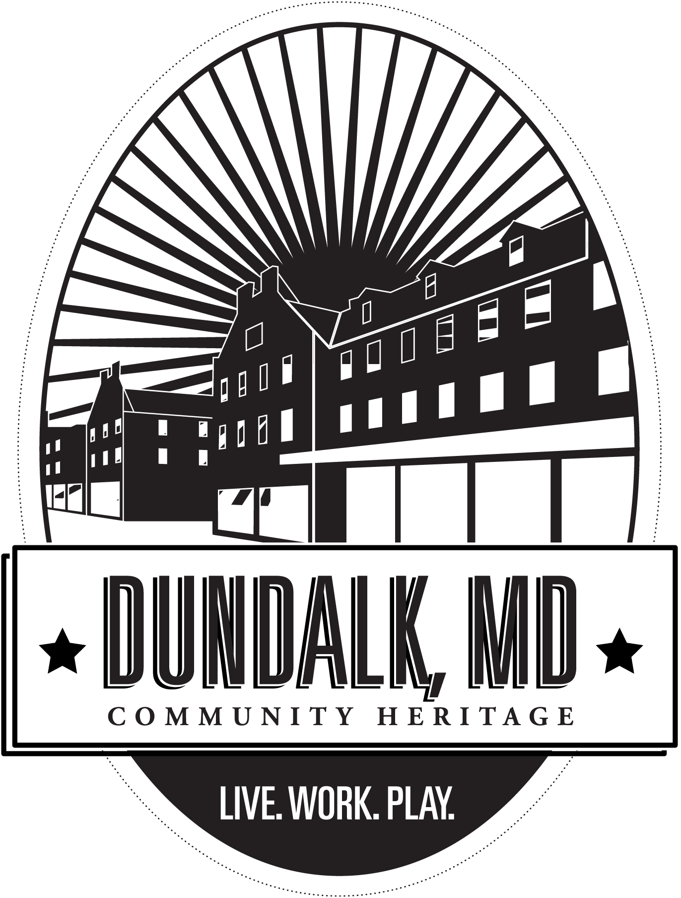 Dundalk,-MD,-USA-Logo-Vector