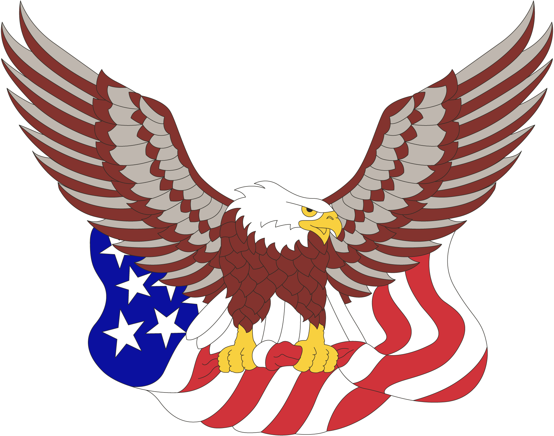 Eagle-Only-Logo-Vector