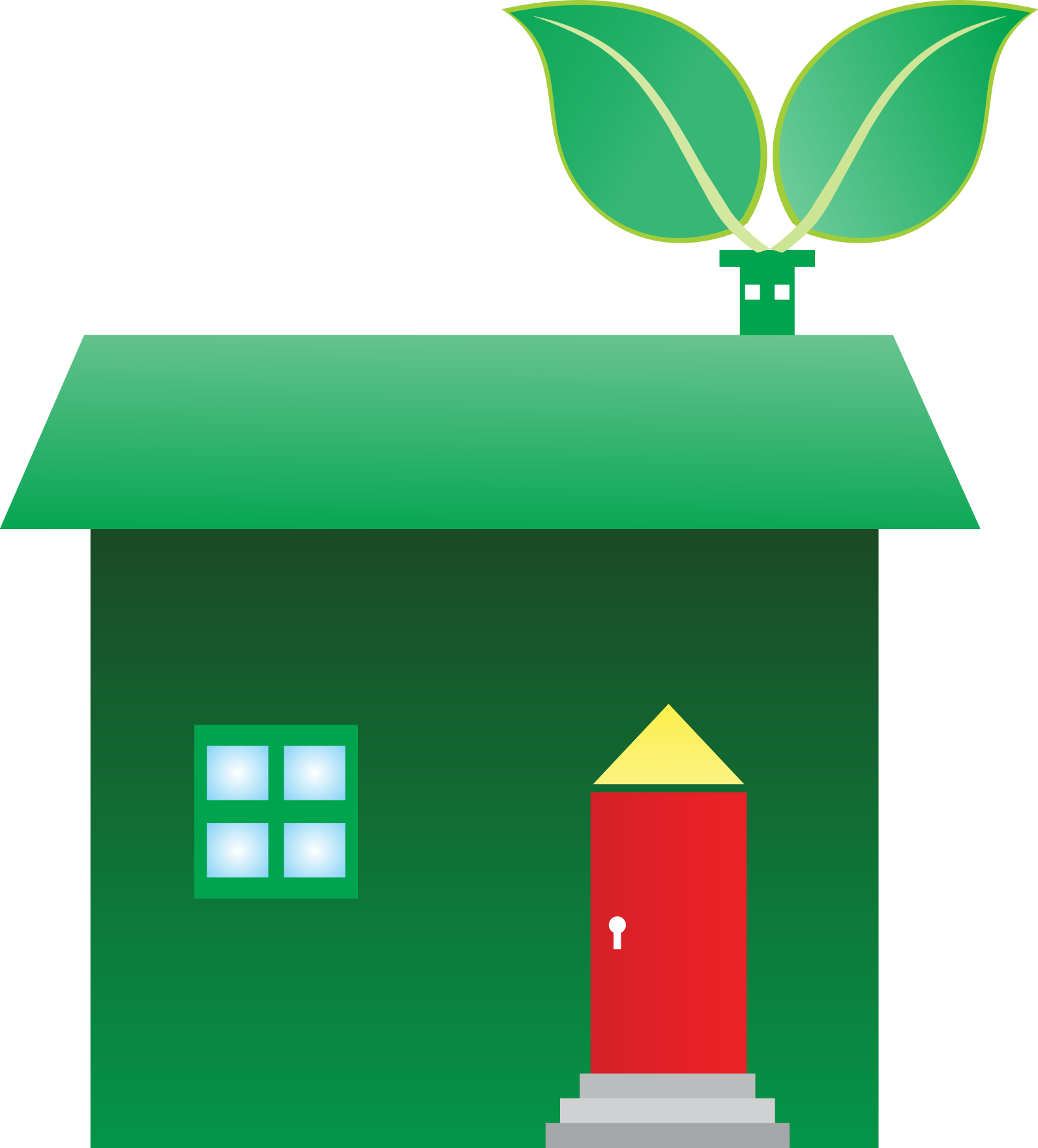 Eco-House-Graphics-Logo-Vector