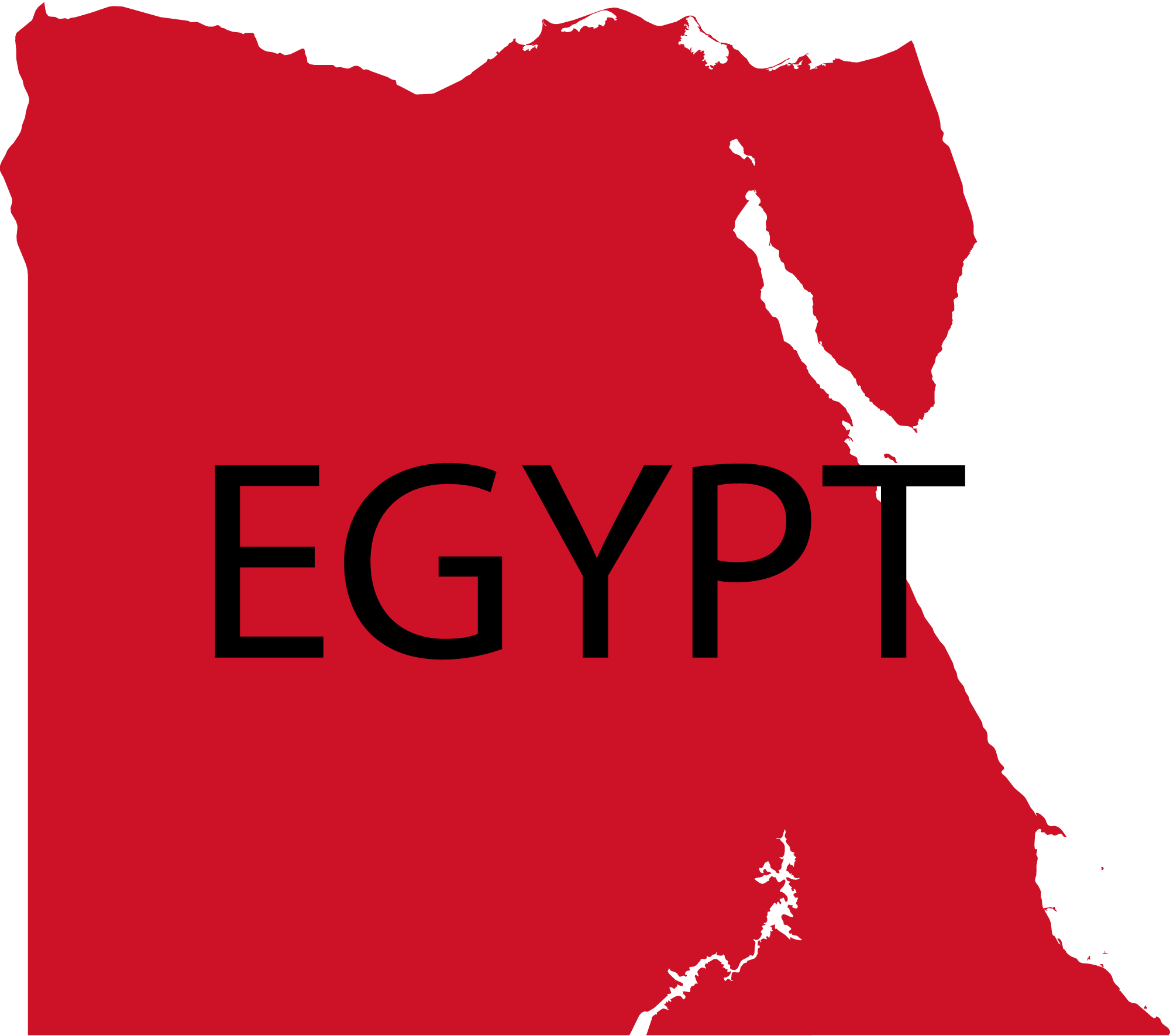 Egypt-Map-Vector