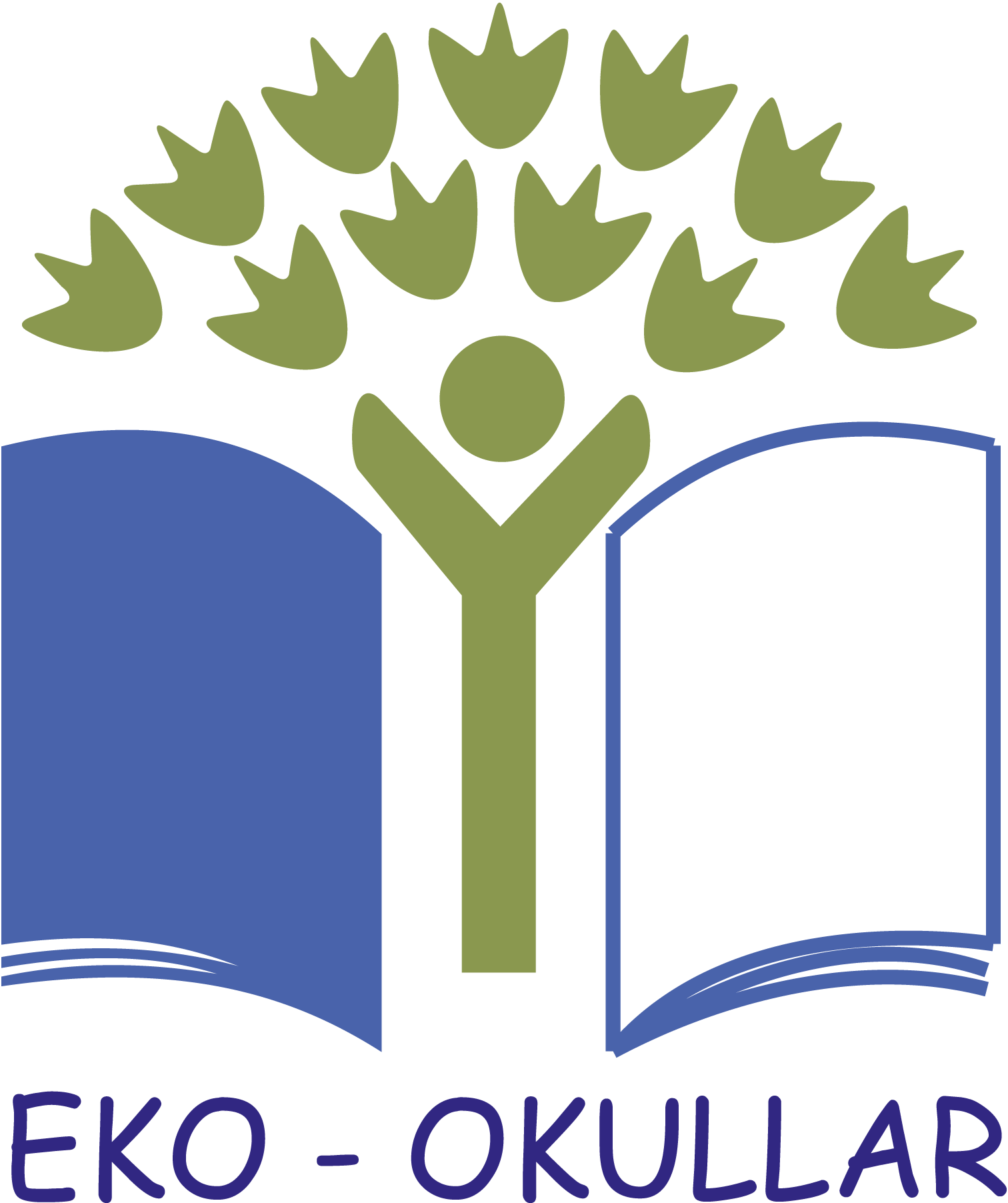 Eko-Okullar-Logo-Vector