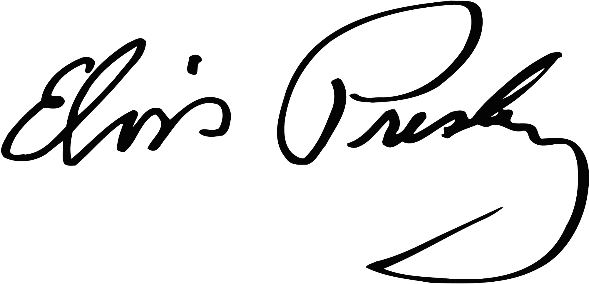 Elvis-Presley-Signature-Logo-Vector