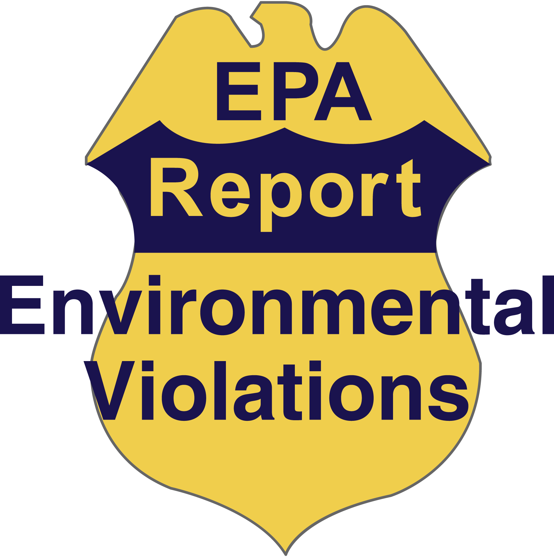 Epa-Report-Environmental-Violations-Logo-Vector