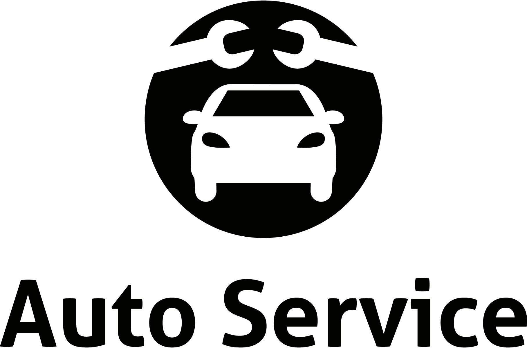 car-repair-black-Logo-Vector