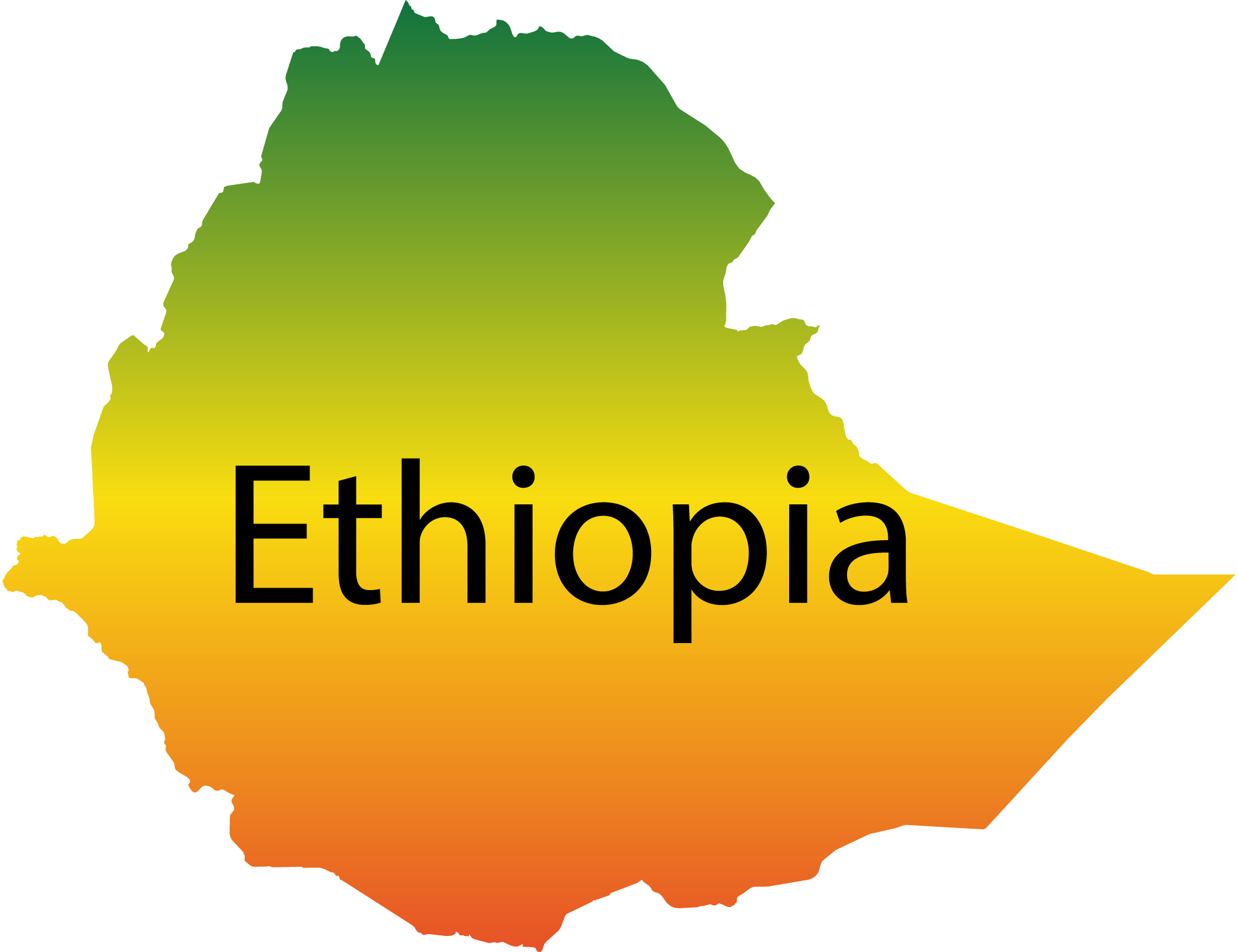 Ethiopia-Map-Vector