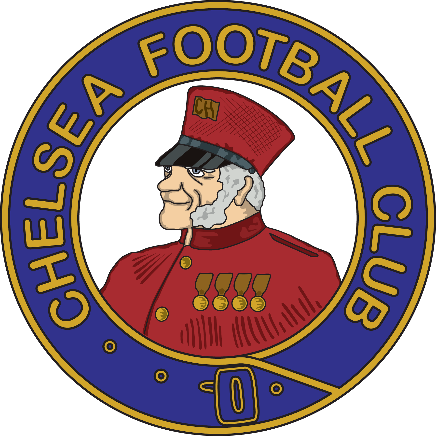 FC-Chelsea-50's-Logo-Vector