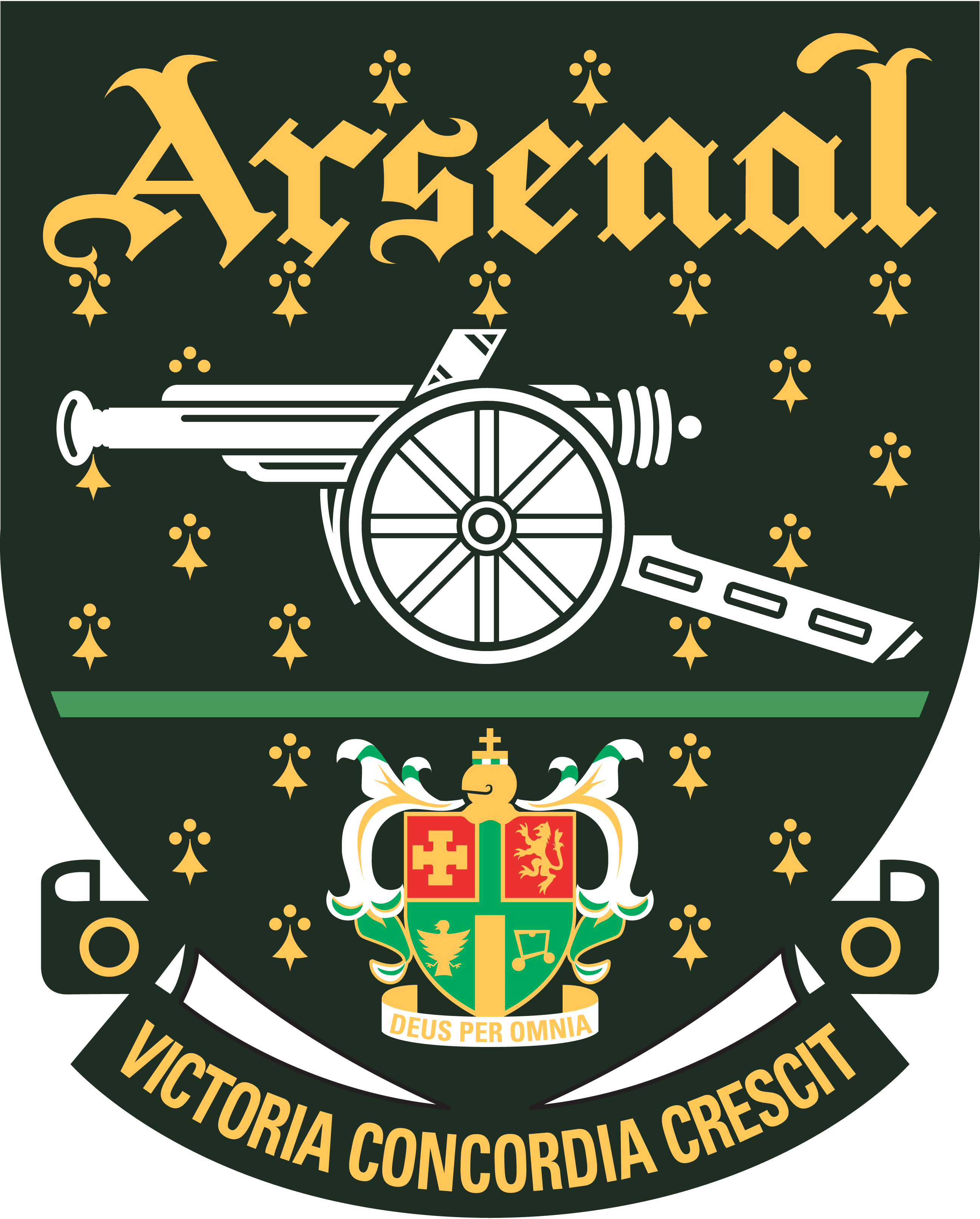 Fc-Arsenal-London-1970'S-Logo-Vector