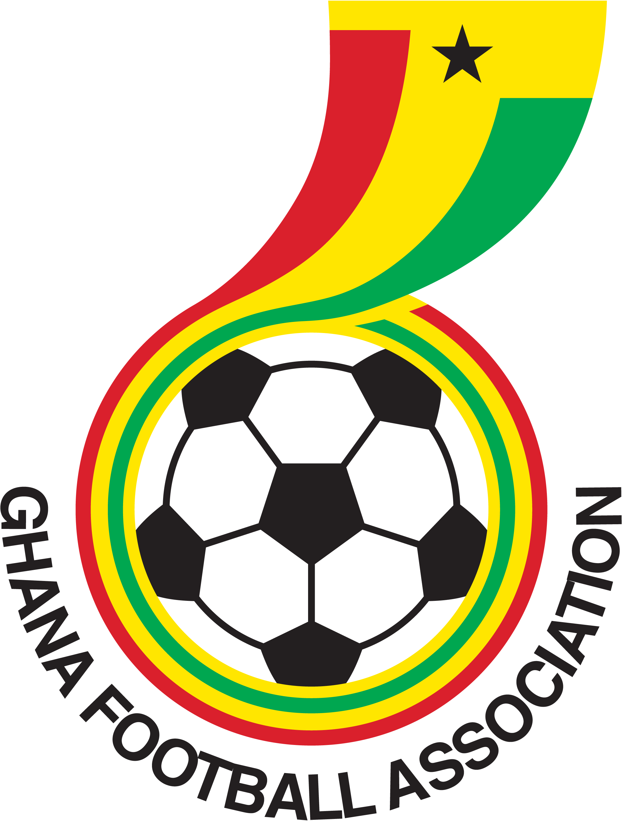Federacion-Ghanesa-De-Futbol--Logo-Vector