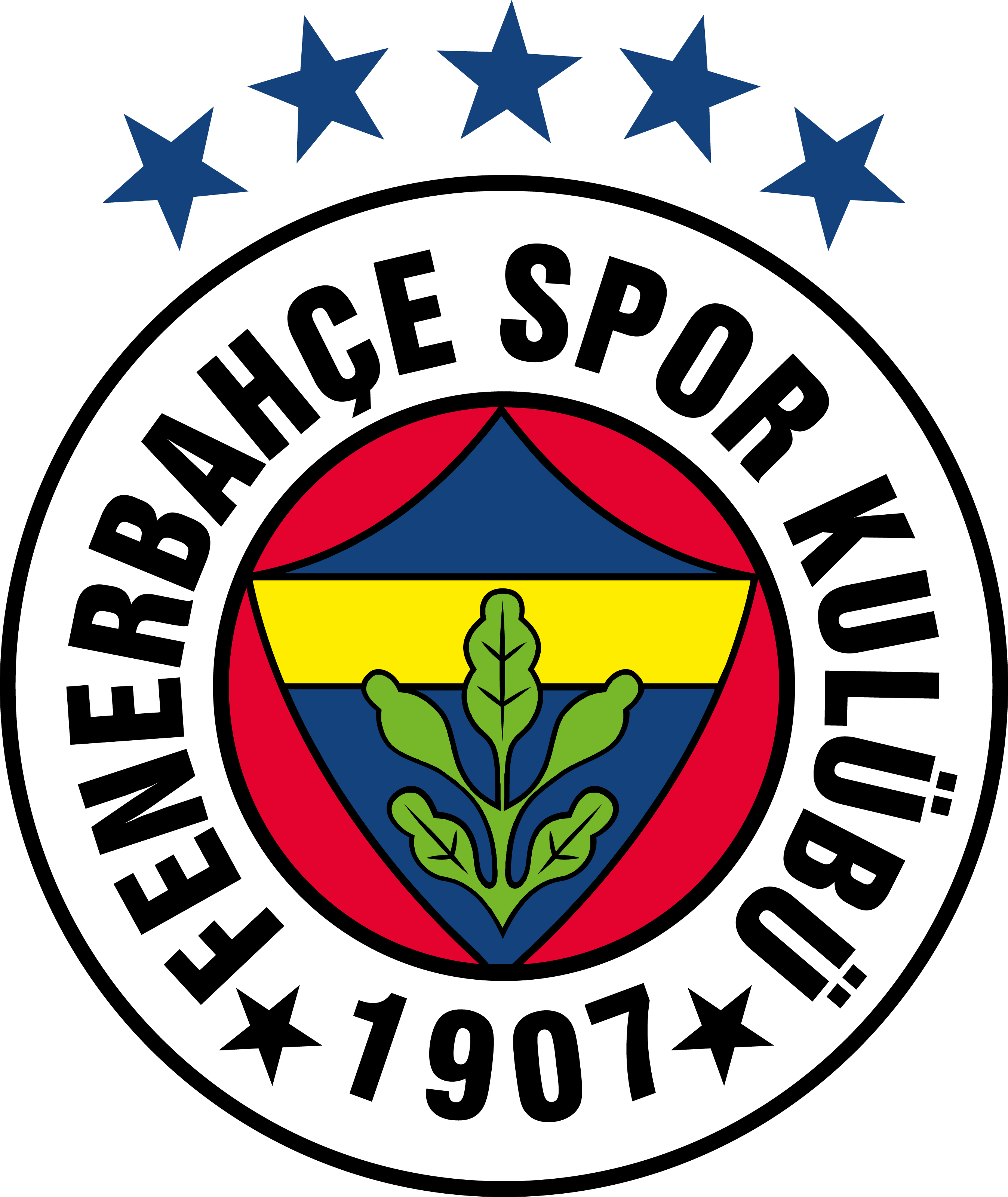Fenerbahce-5-Yıldızlı-Logo-Vector