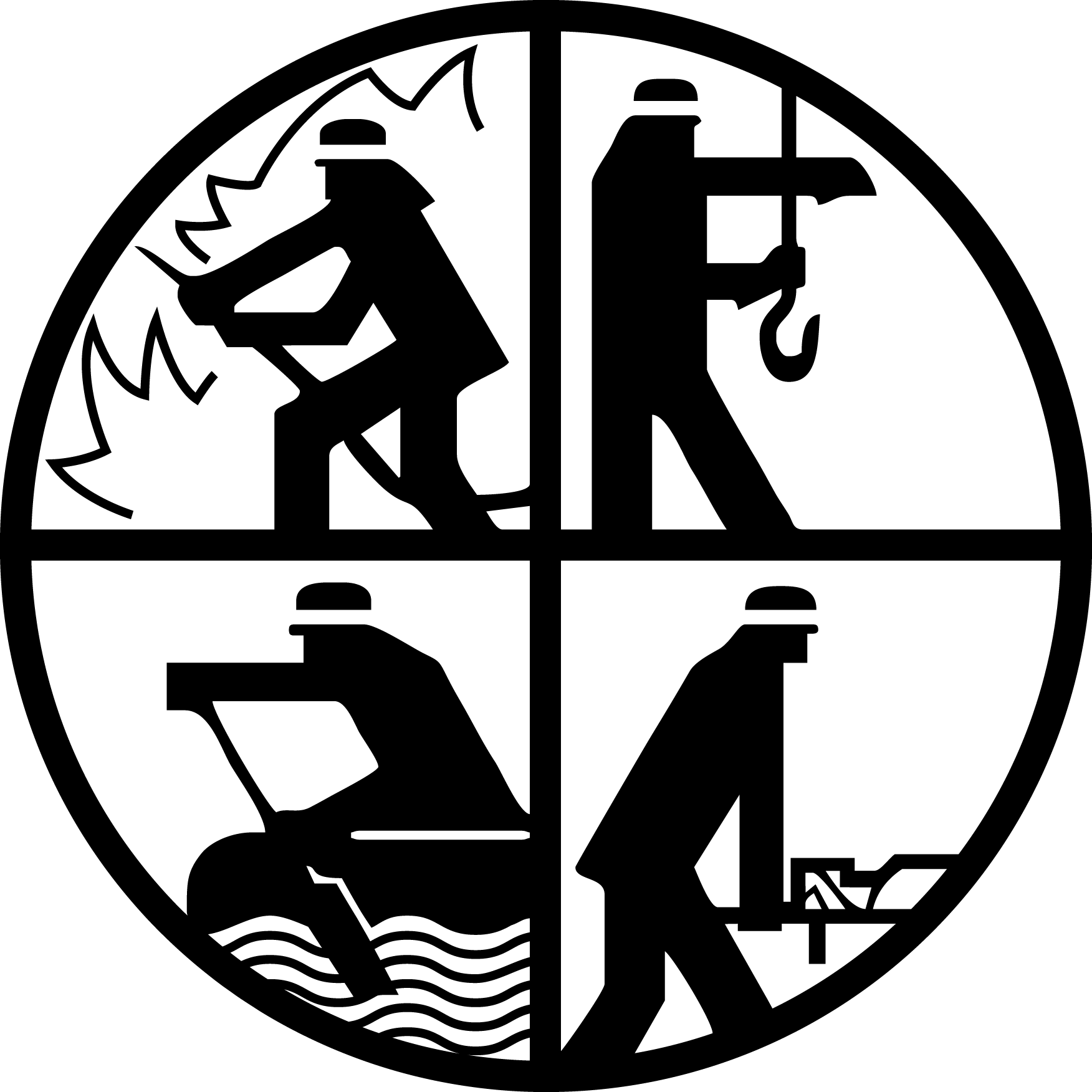 Feuerwehr-Logo-Vector