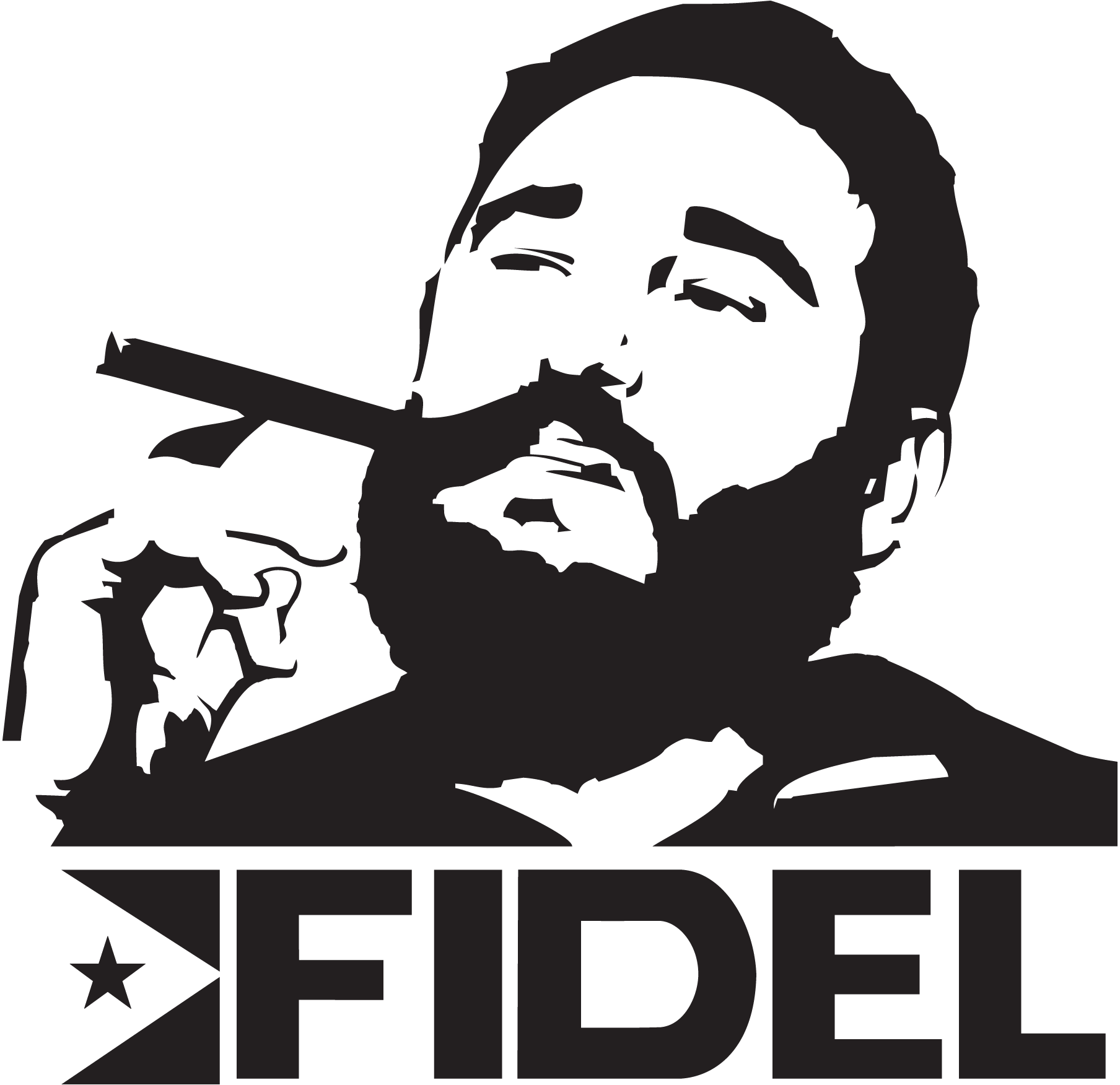 Fidel-Castro-Logo-Vector