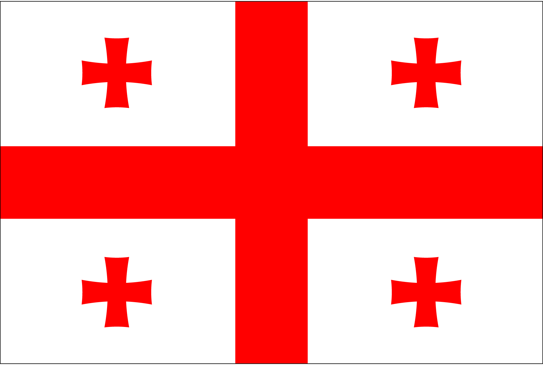 Flag-Of-Georgia-Logo-Vector