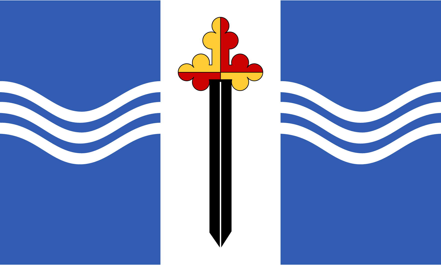 Flag-of-Saint-Michaels,-Maryland-Logo-Vector