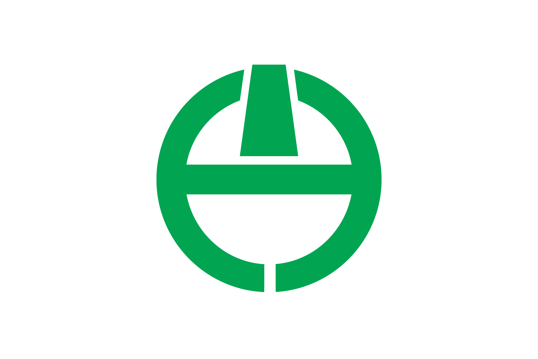 Flag-of-Uken,-Kagoshima-Logo-Vector